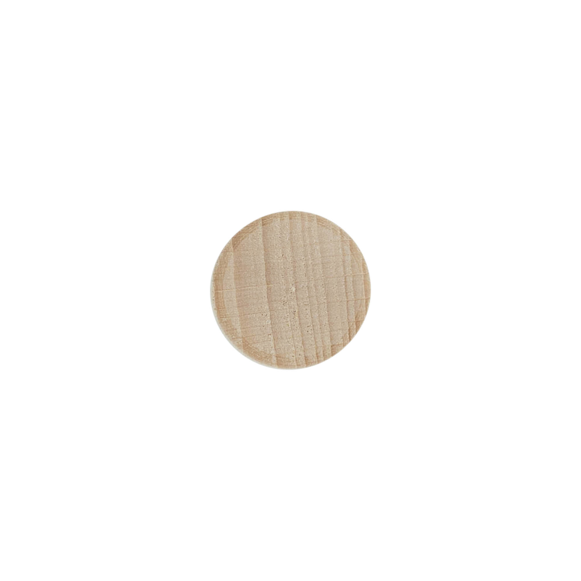 16 mm mushroom cork, plastic/wood/plastic, multicolour, for opening: cork