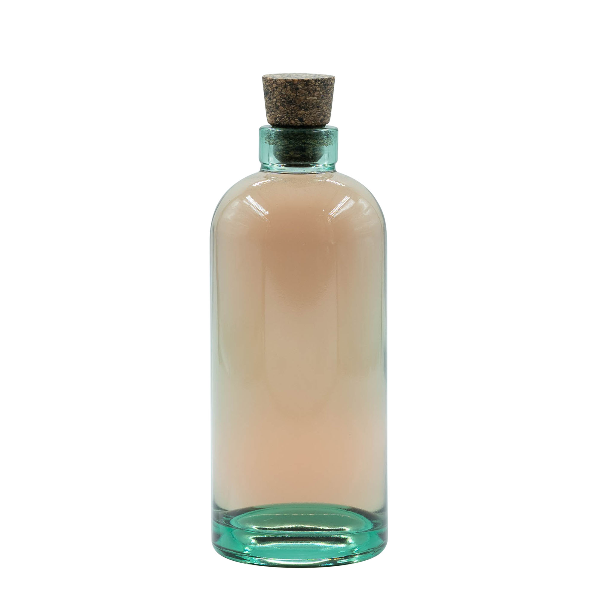 500 ml glass bottle 'Farm', mouth: cork