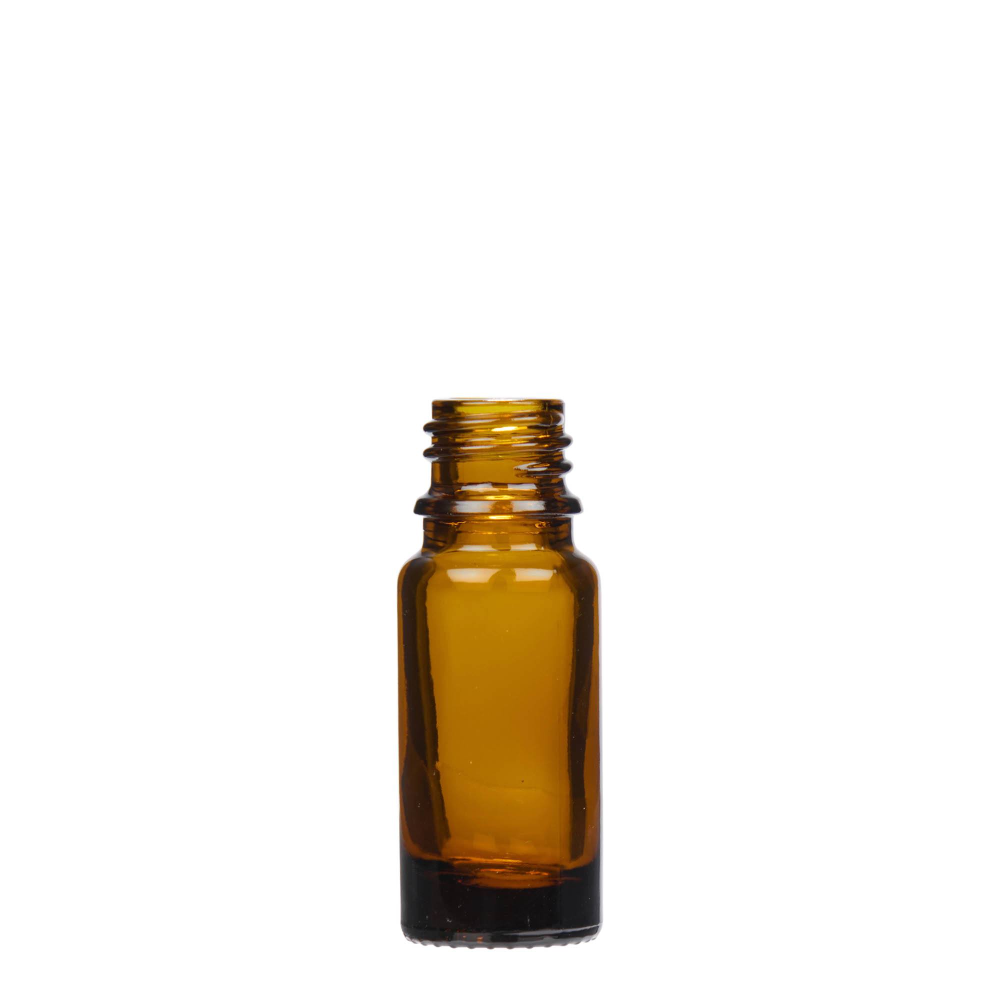 10 ml pipette bottle medicine, glass, brown, opening: DIN 18