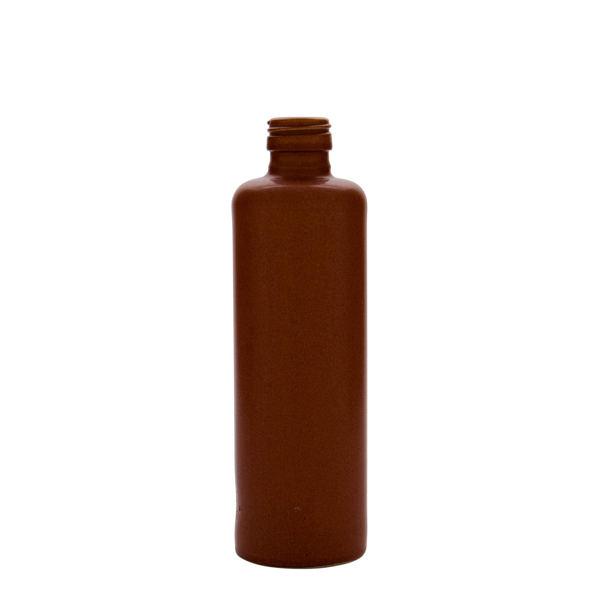 350 ml earthenware jug, stoneware, red-brown, opening: PP 31.5
