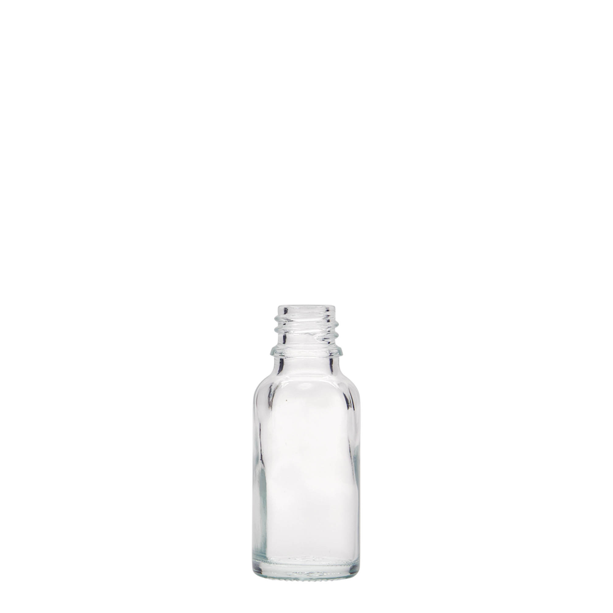 20 ml medical bottle, glass, opening: DIN 18 20 ml medical bottle, glass, opening: DIN 18