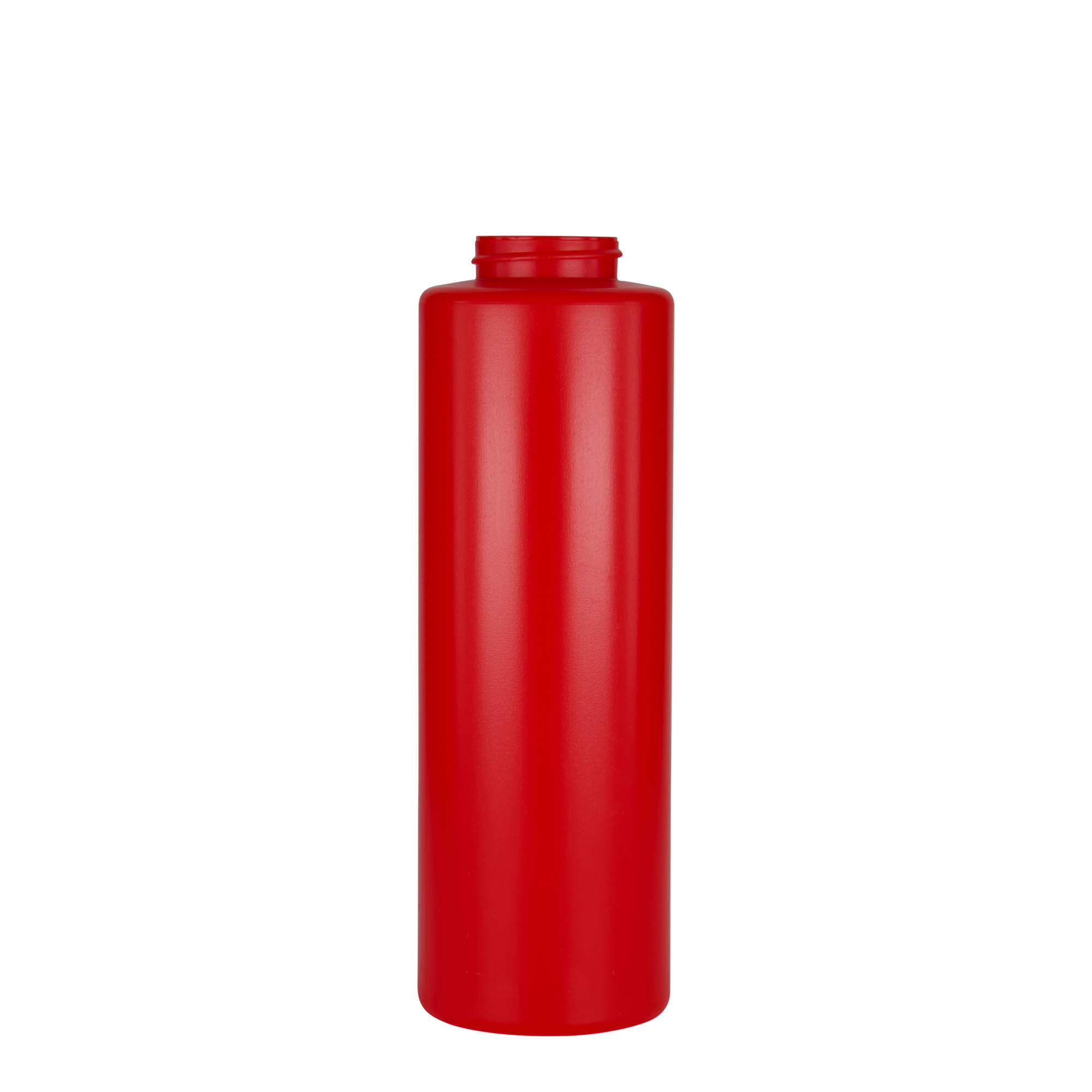 500 ml condiment bottle, LDPE plastic, red, closure: GPI 38/400 500 ml condiment bottle, LDPE plastic, red, closure: GPI 38/400