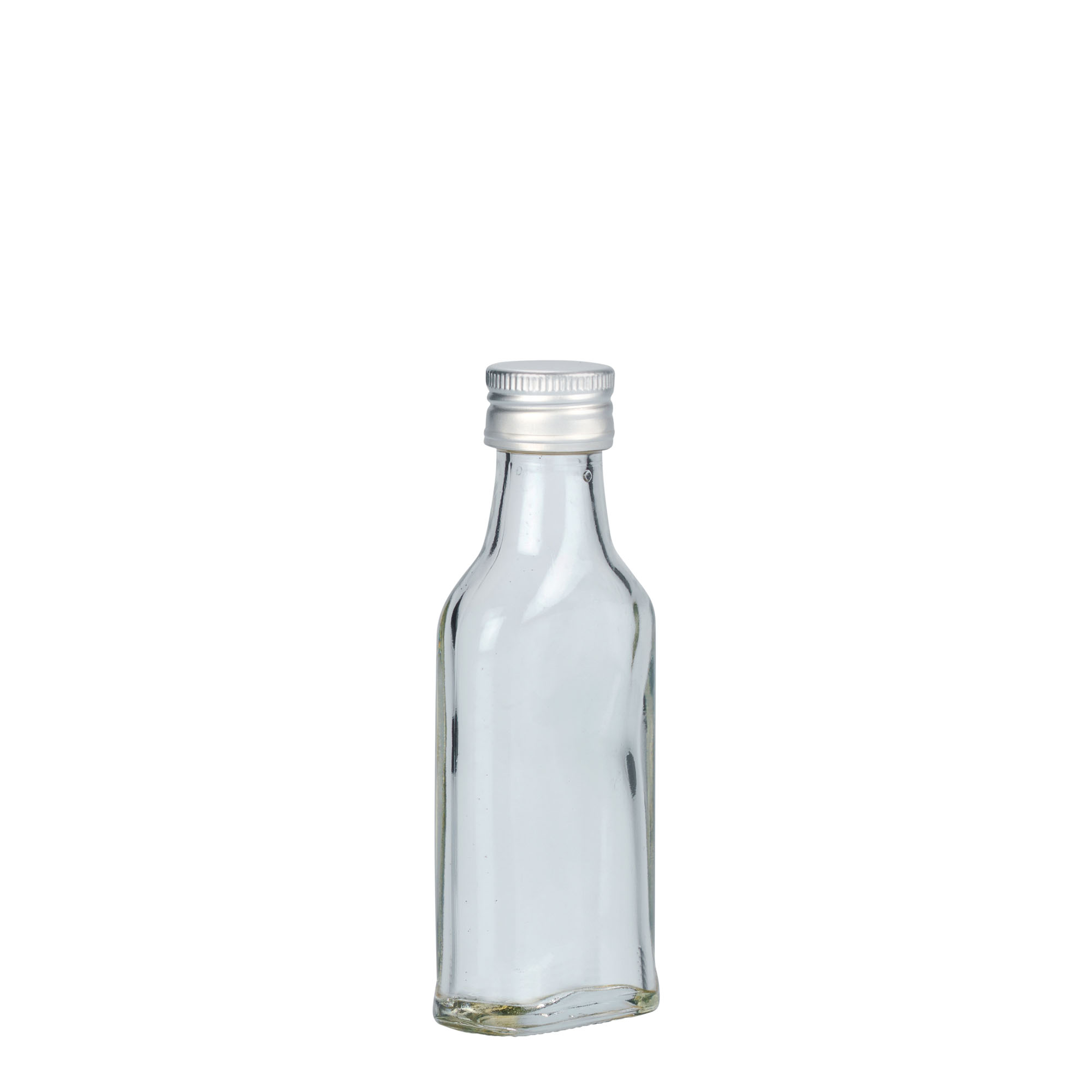 40 ml pocket bottle, rectangular, opening: PP 22 40 ml pocket bottle, rectangular, opening: PP 22