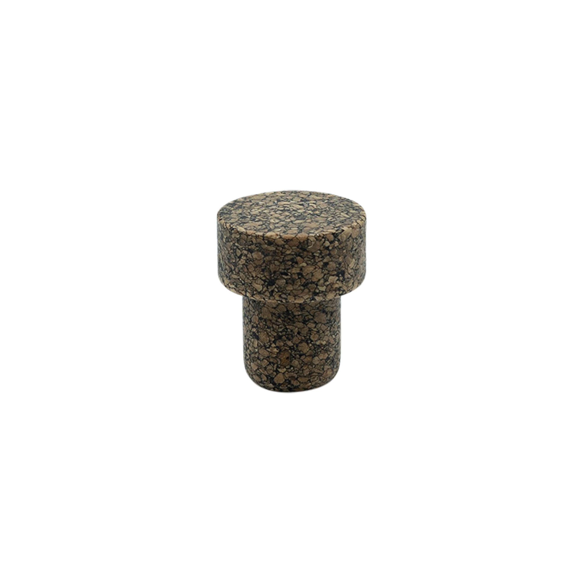 19.5 mm mushroom cork 'Sharp', Corkcoal, for opening: cork