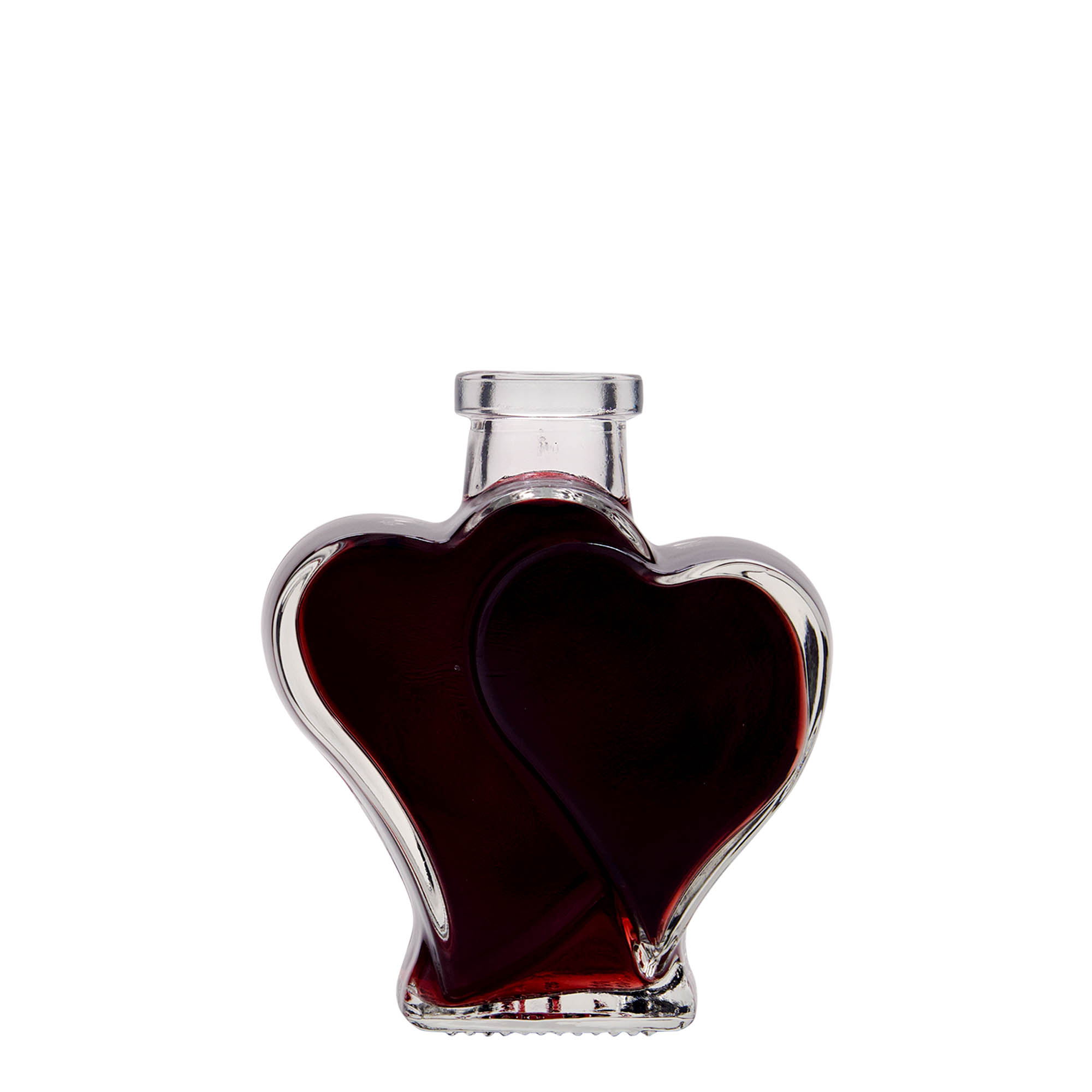 200 ml glass bottle 'Doppelherz', opening: cork 200 ml glass bottle 'Doppelherz', opening: cork