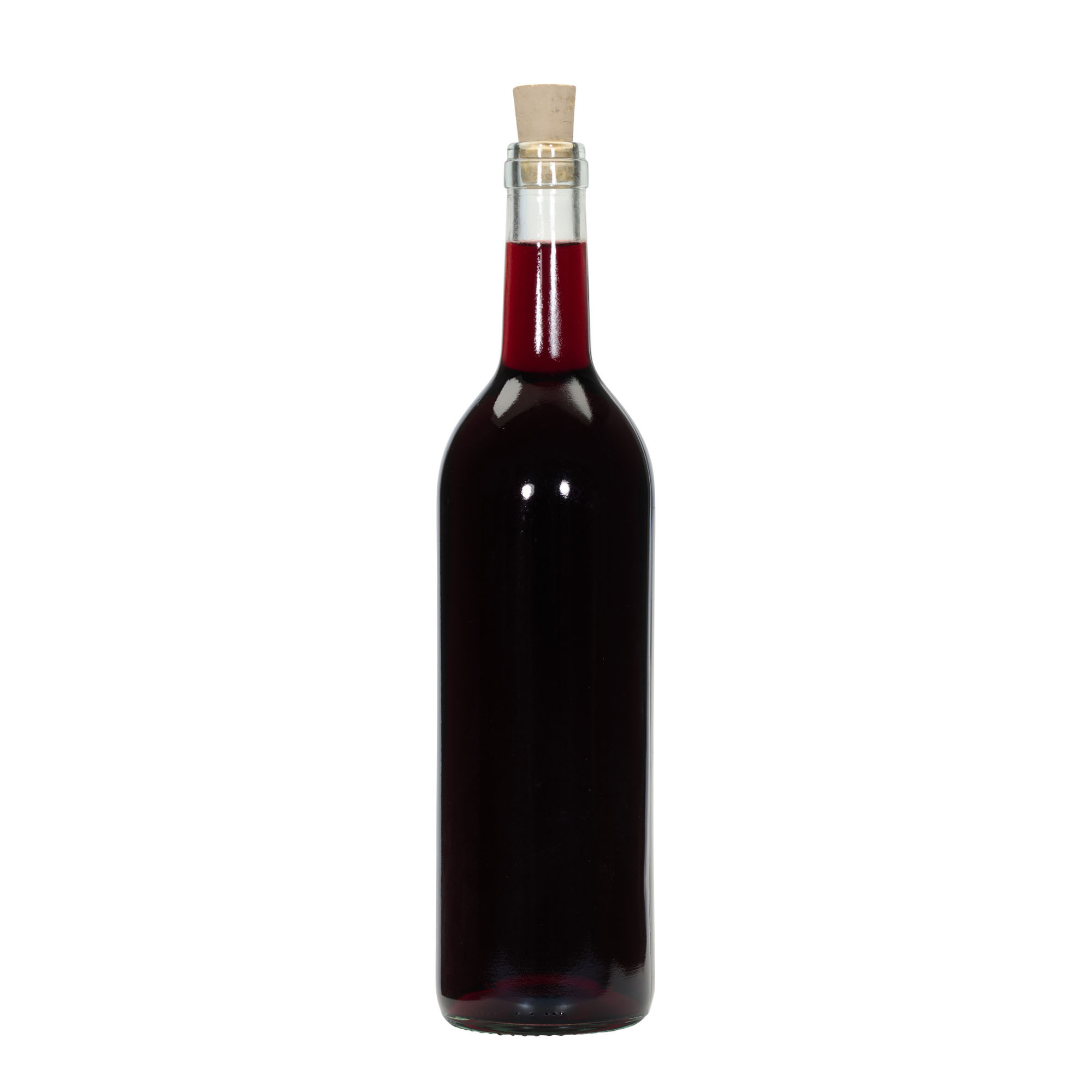 750 ml glass bottle 'Bordeaux Tradition', mouth: cork