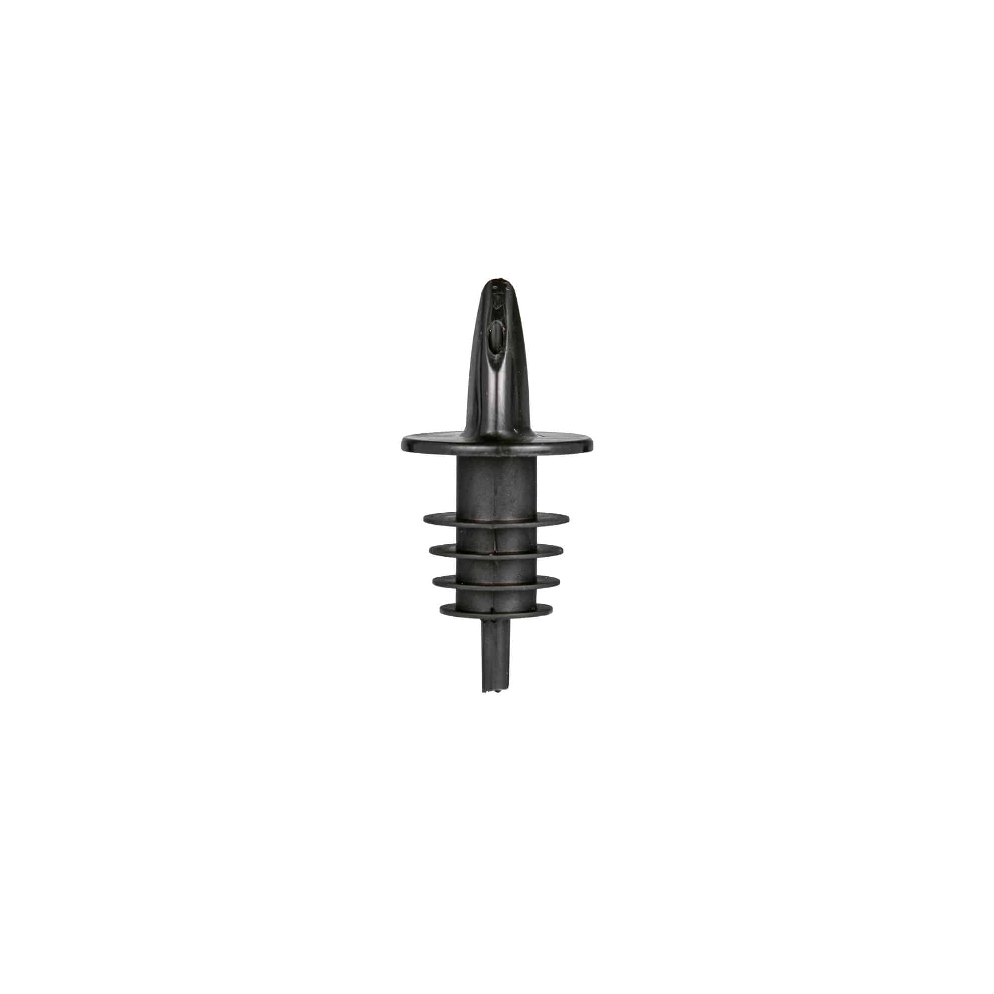 Jet pour spouts, PE plastic, black