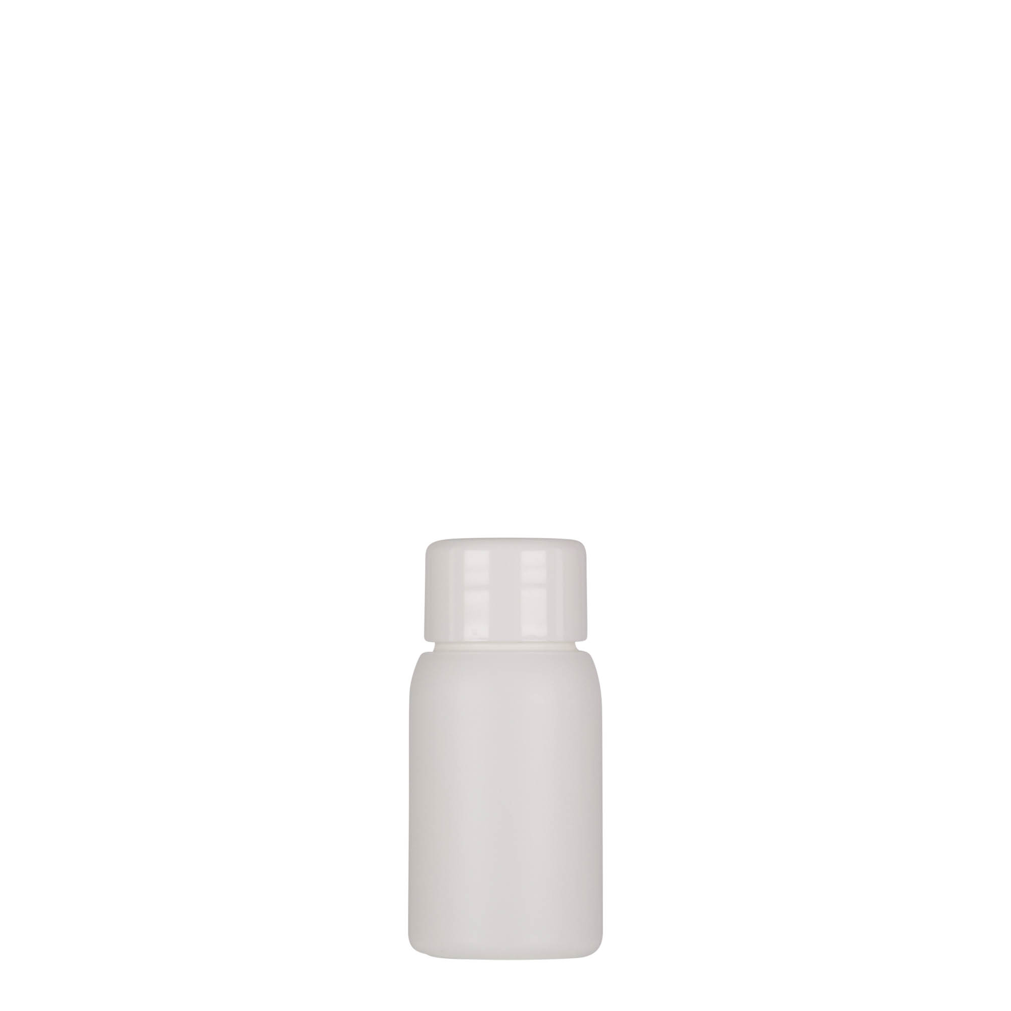 30 ml plastic bottle 'Tuffy', HDPE, white, closure: GPI 24/410