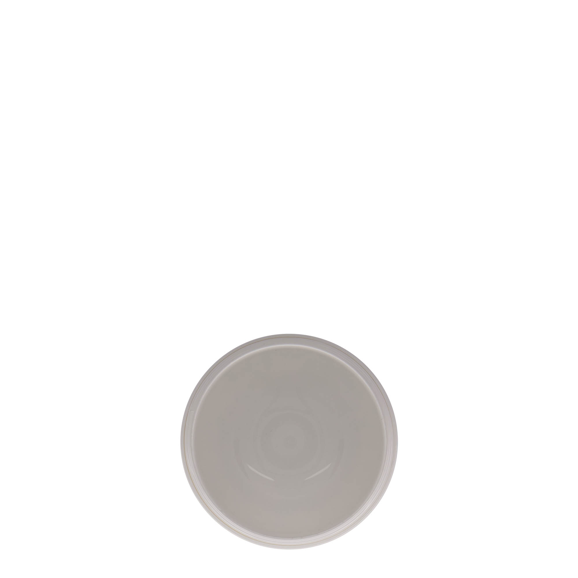 150 ml plastic jar 'Bianca', PP, white, closure: screw cap