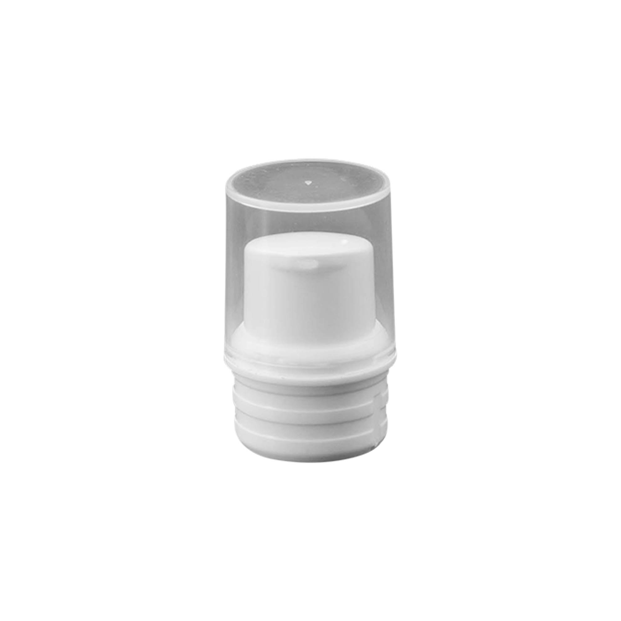Airless dispenser pump head 'Nano', PP plastic, white Airless dispenser pump head 'Nano', PP plastic, white