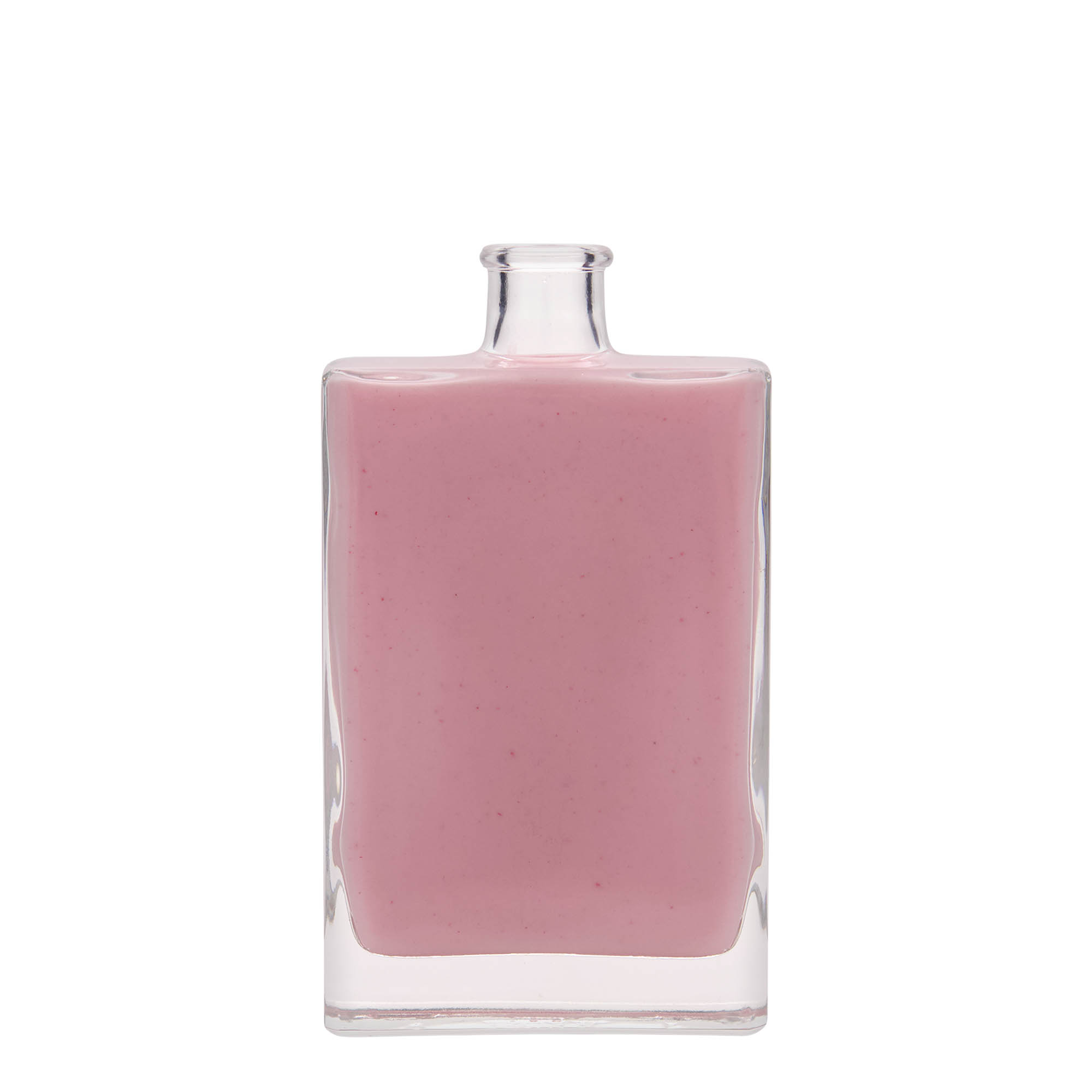 350 ml glass bottle 'Julia', rectangular, opening: cork