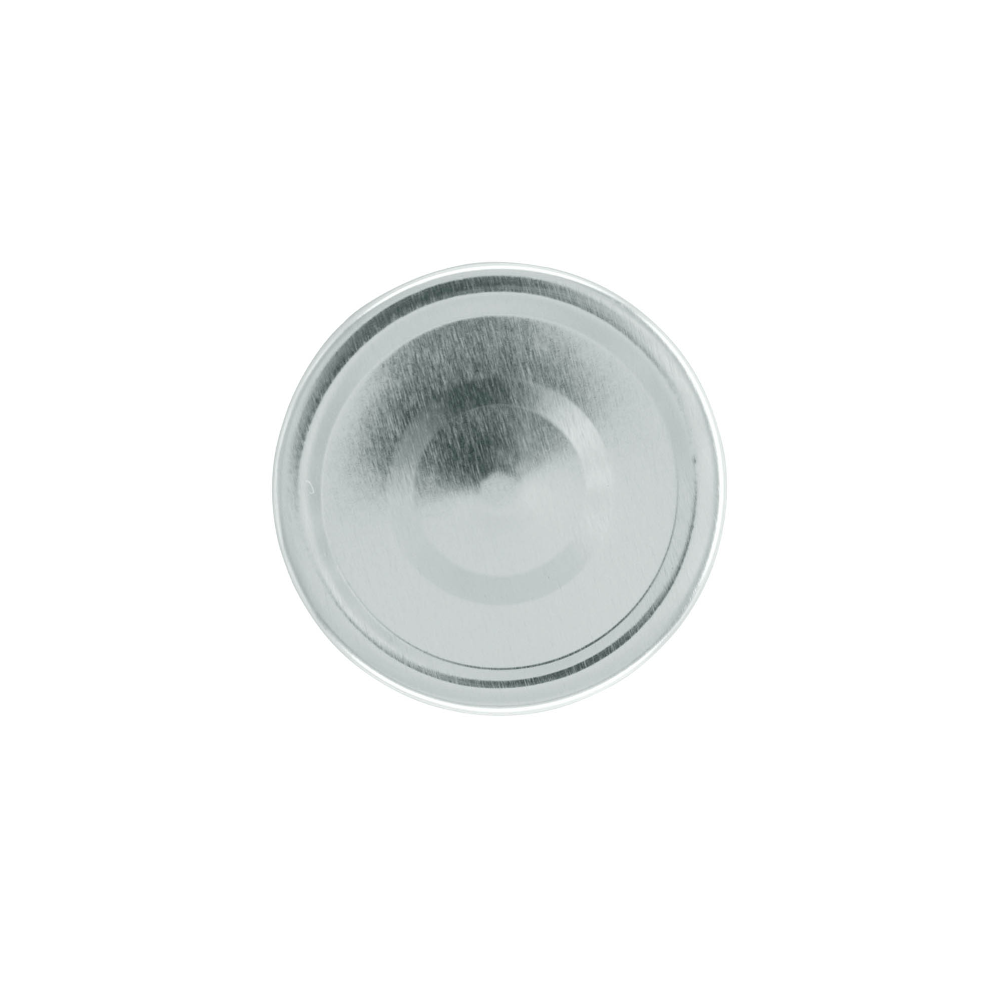 Deep twist-off cap, tinplate, silver, for opening: Deep-TO 70 Deep twist-off cap, tinplate, silver, for opening: Deep-TO 70