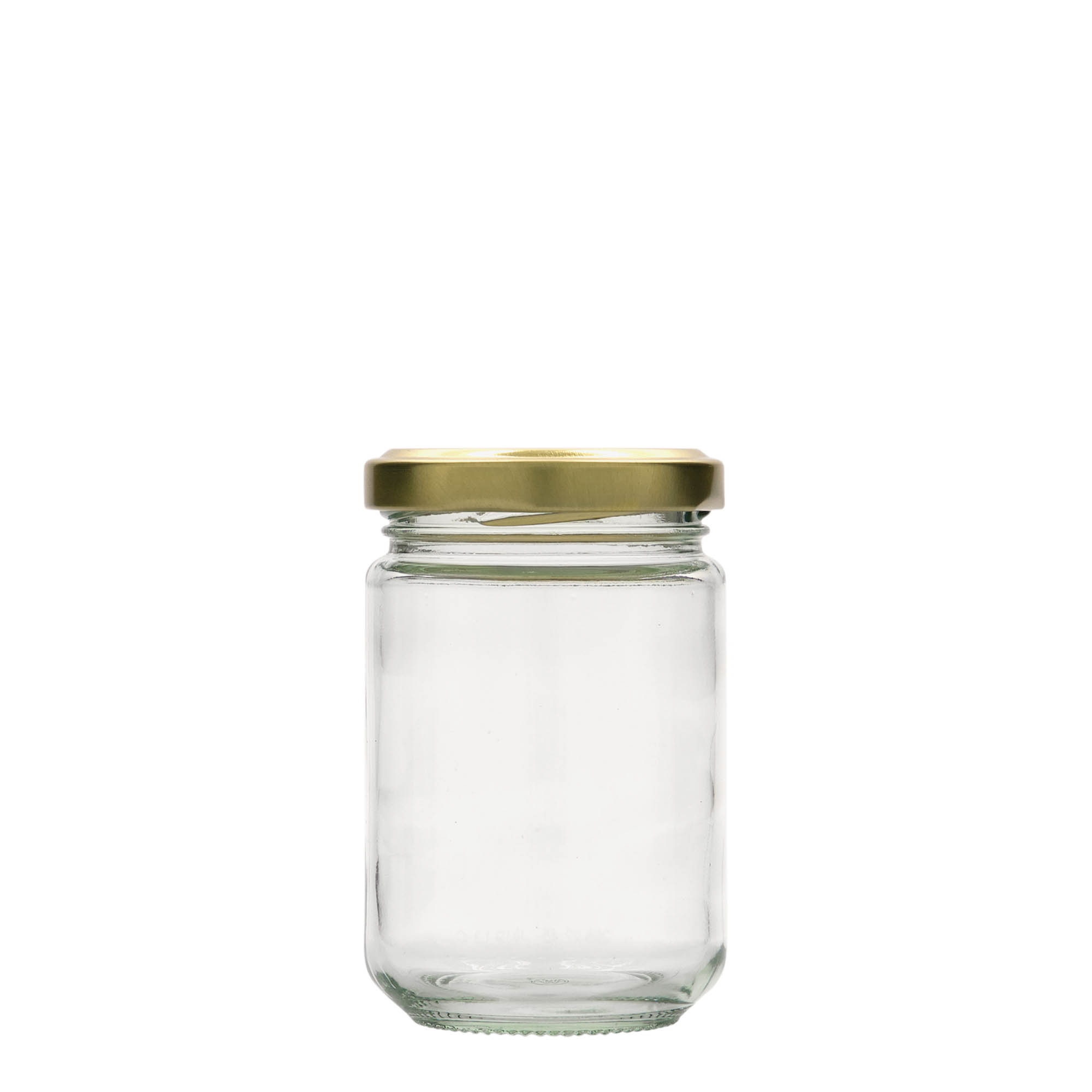 156 ml tall round glass, opening: Twist-Off (TO 53)