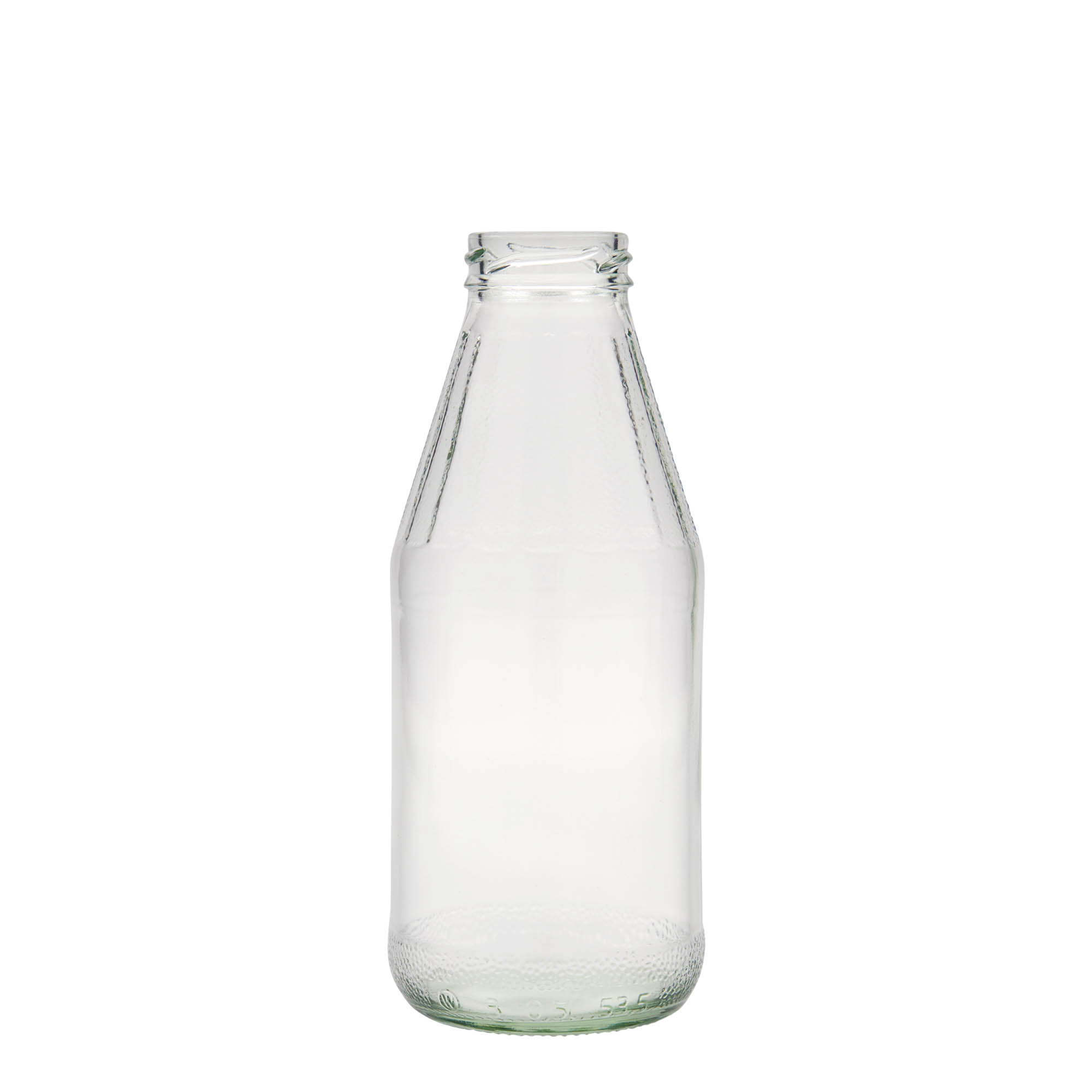 500 ml wide-neck universal bottle, glass, opening: twist-off (TO 43)