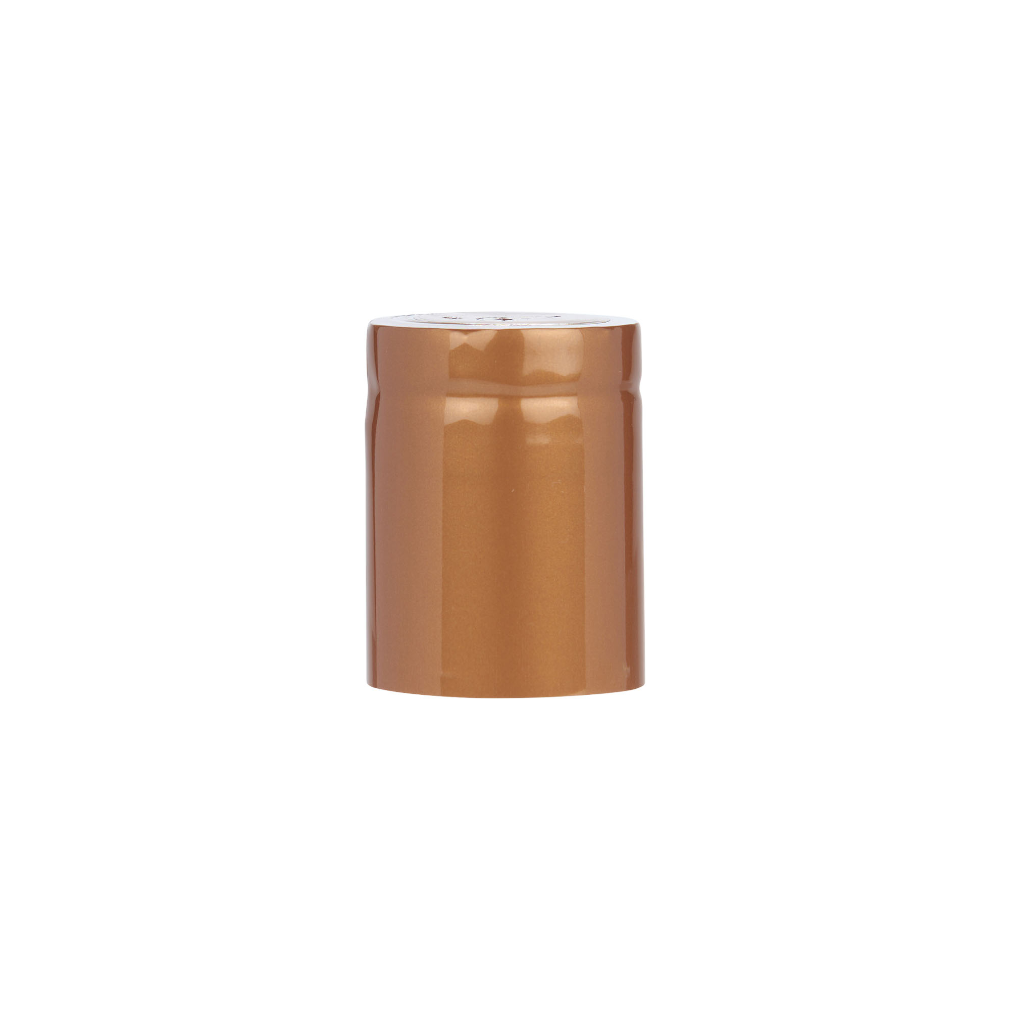 Heat shrink capsule 32x41, PVC plastic, bronze Heat shrink capsule 32x41, PVC plastic, bronze