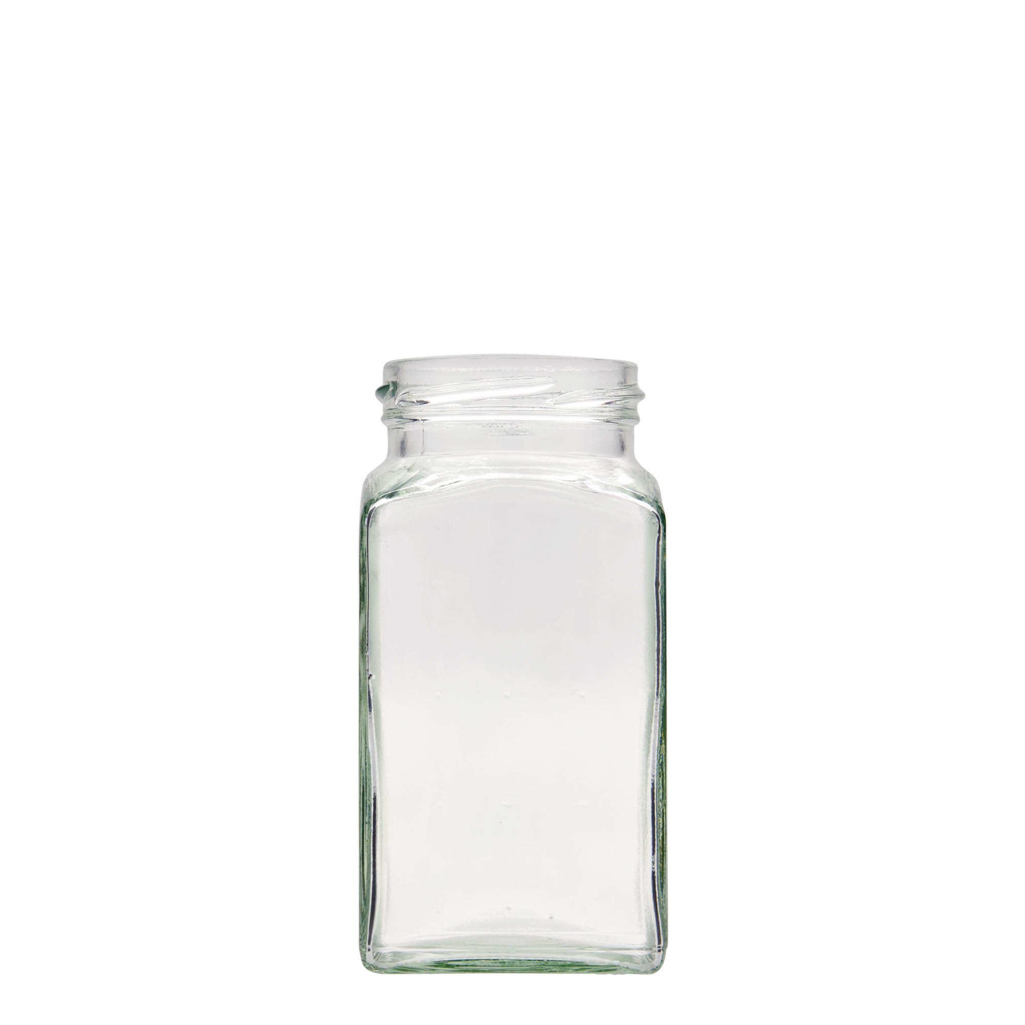 312 ml square glass, opening: twist-off (TO 58) 312 ml square glass, opening: twist-off (TO 58)