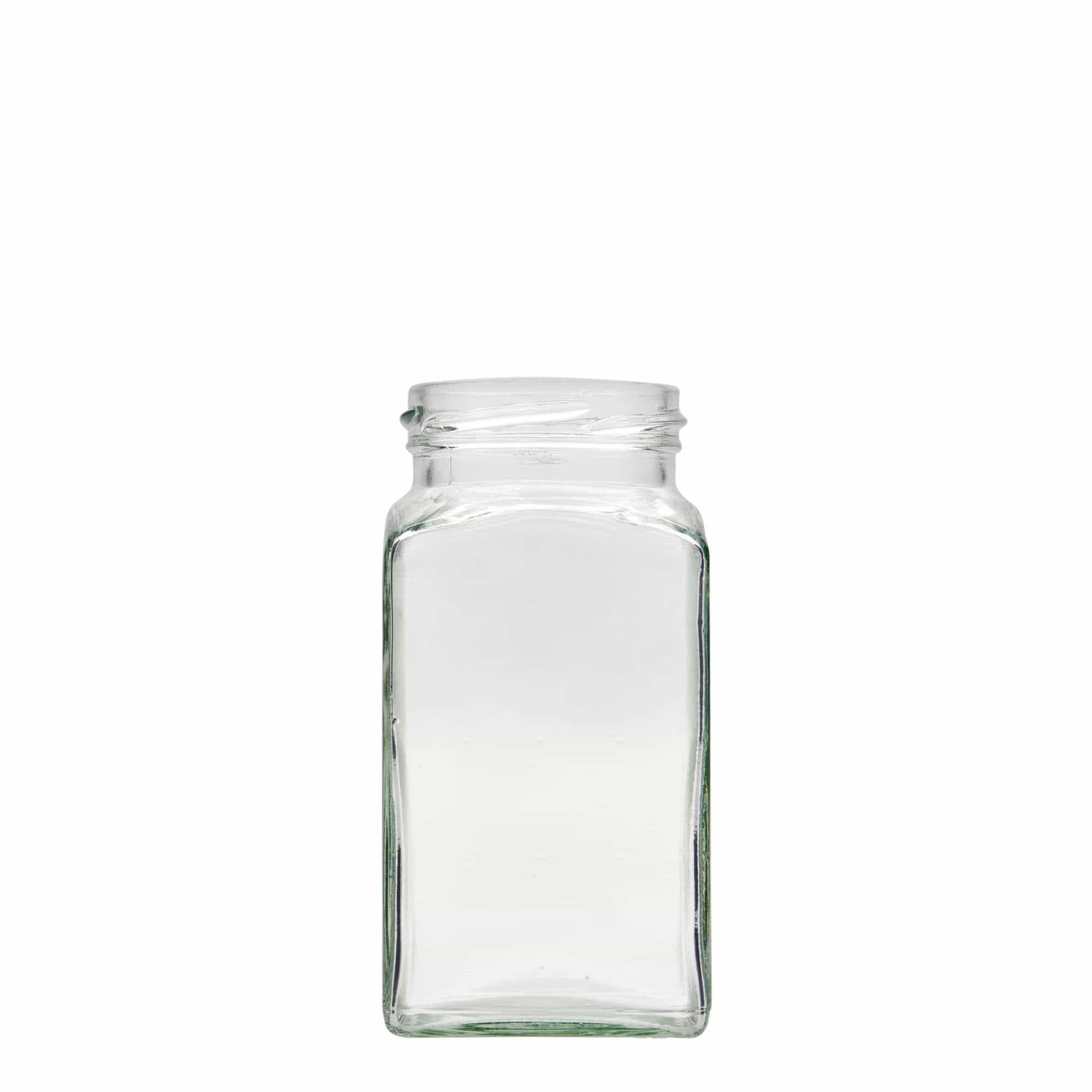 312 ml square glass, opening: Twist-off (TO 58)