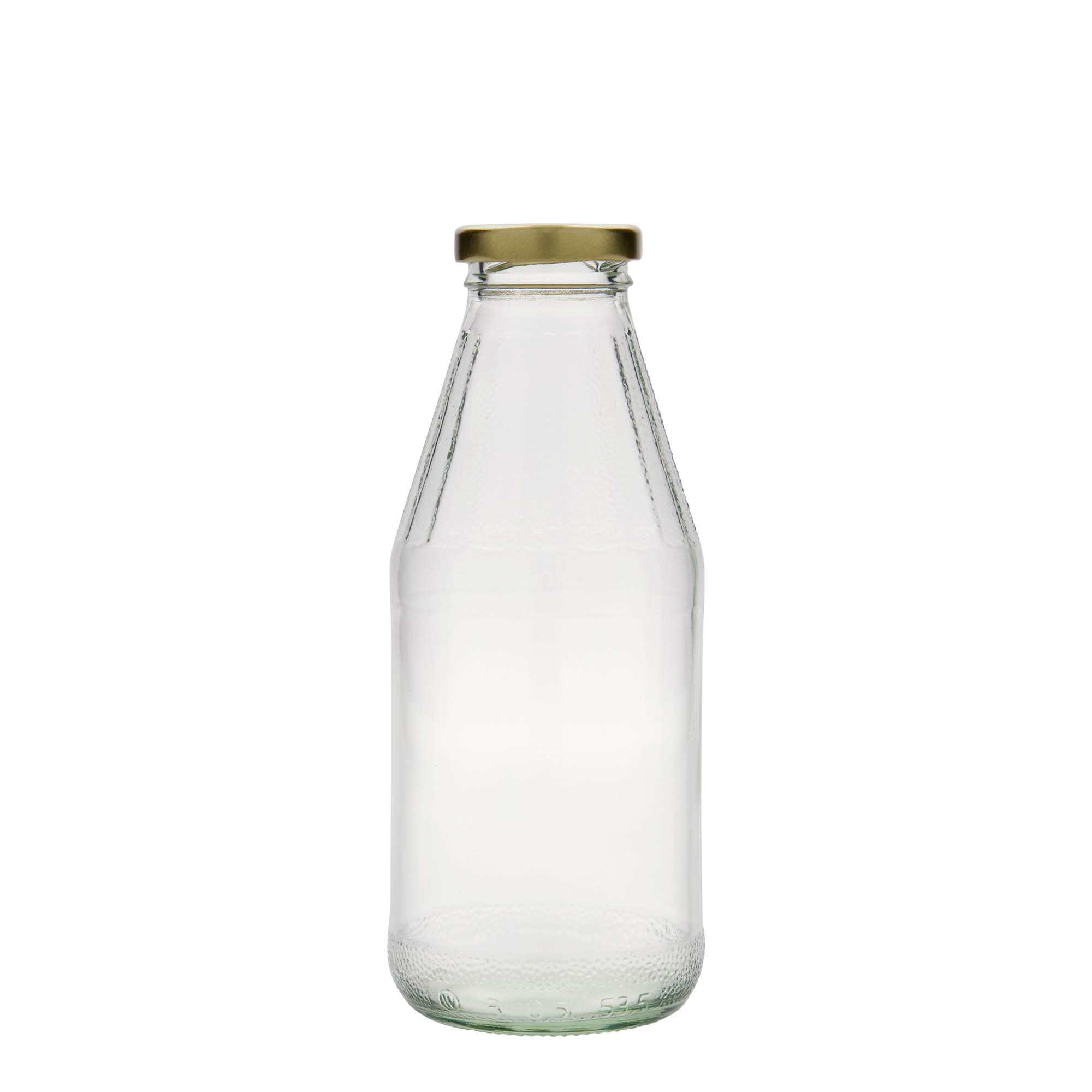 500 ml wide-neck universal bottle, glass, opening: twist-off (TO 43) 500 ml wide-neck universal bottle, glass, opening: twist-off (TO 43)