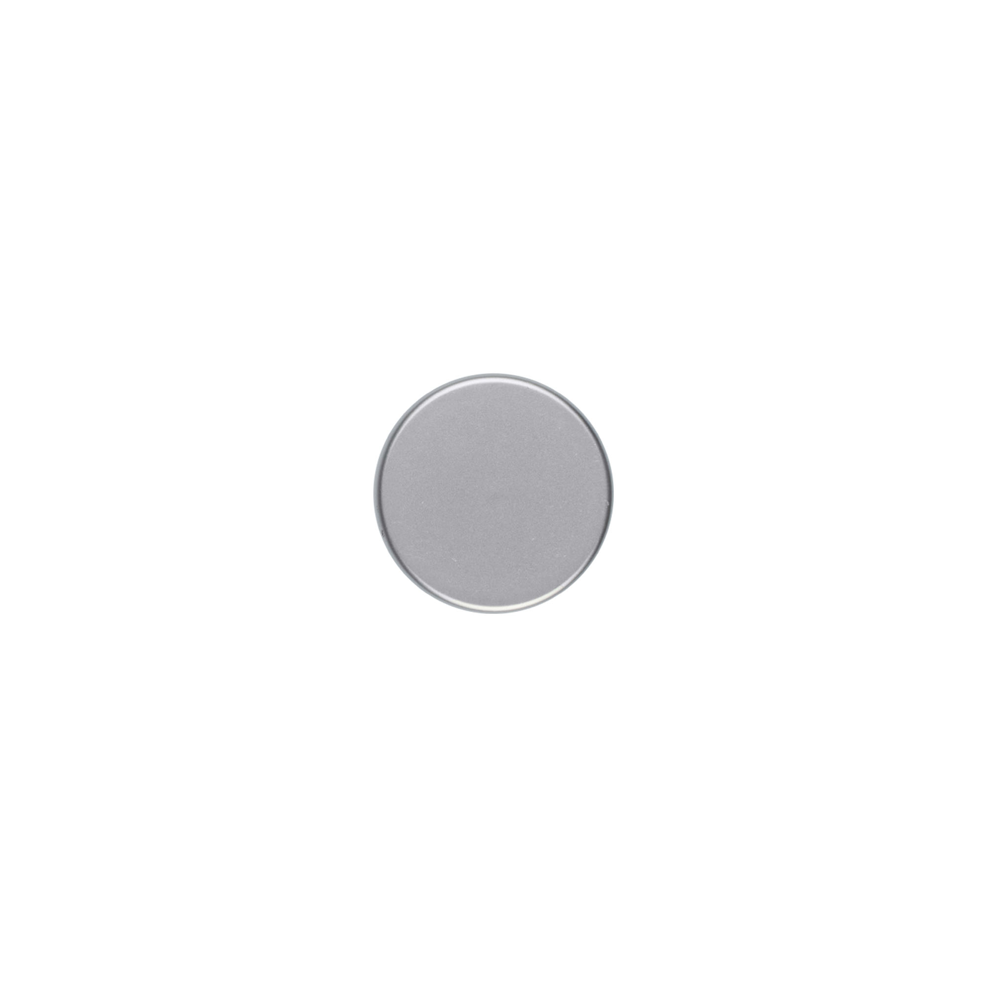 Screw cap, ABS plastic, matte silver, for neck: GPI 33/400