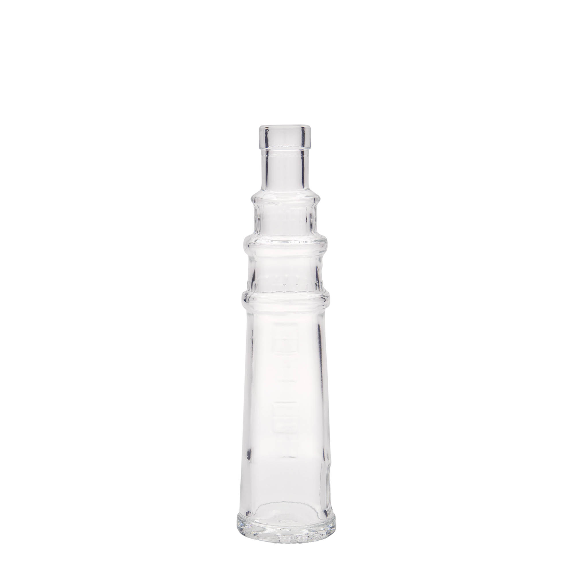 100 ml glass bottle 'Lighthouse', opening: cork 100 ml glass bottle 'Lighthouse', opening: cork