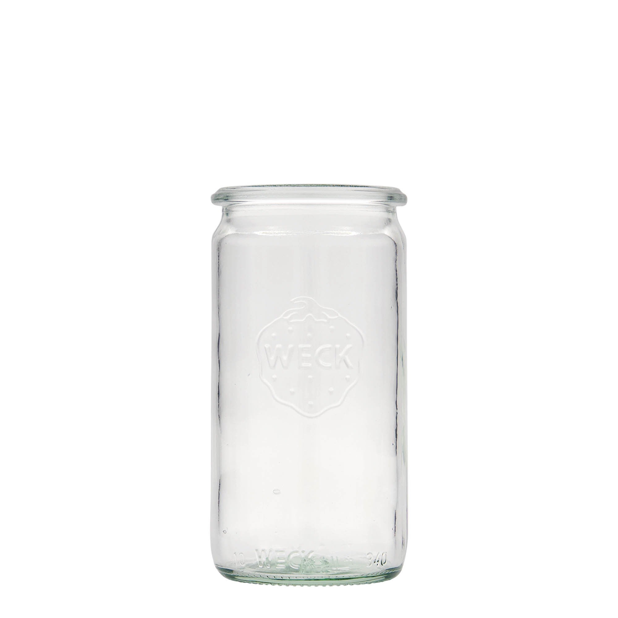 340 ml WECK cylinder glass, opening: round rim
