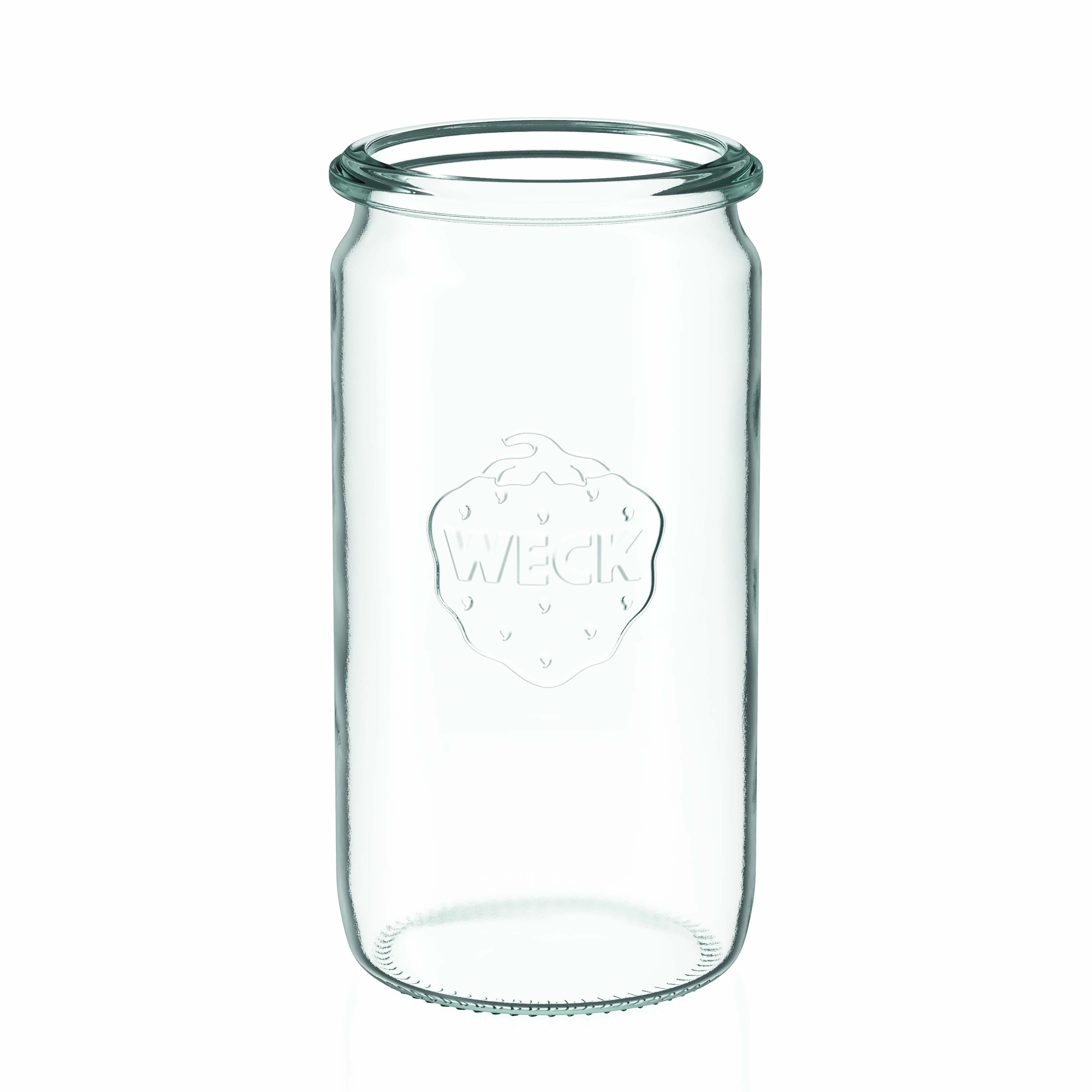 340 ml WECK cylinder glass, opening: round rim