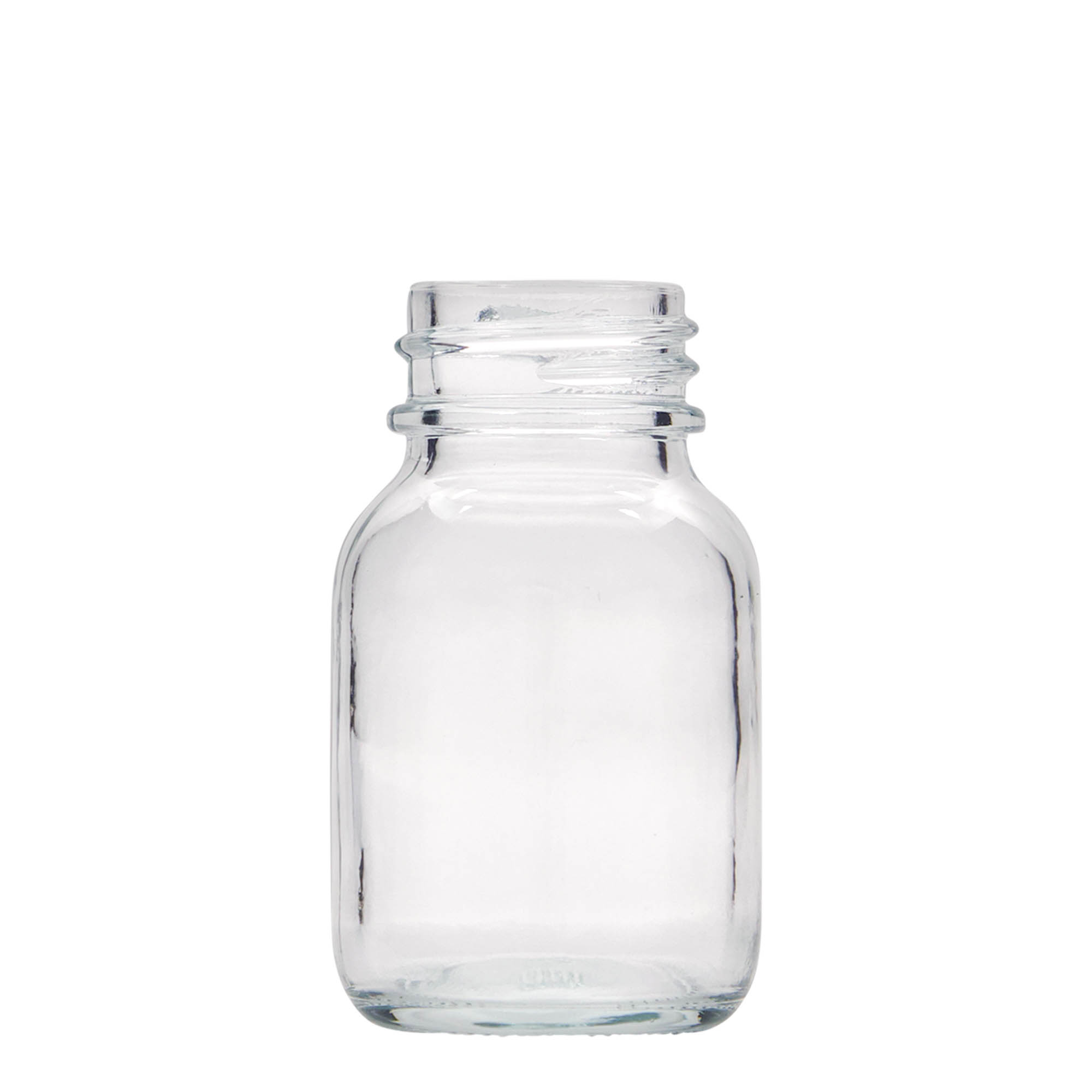 50 ml wide-neck glass, opening: DIN 32