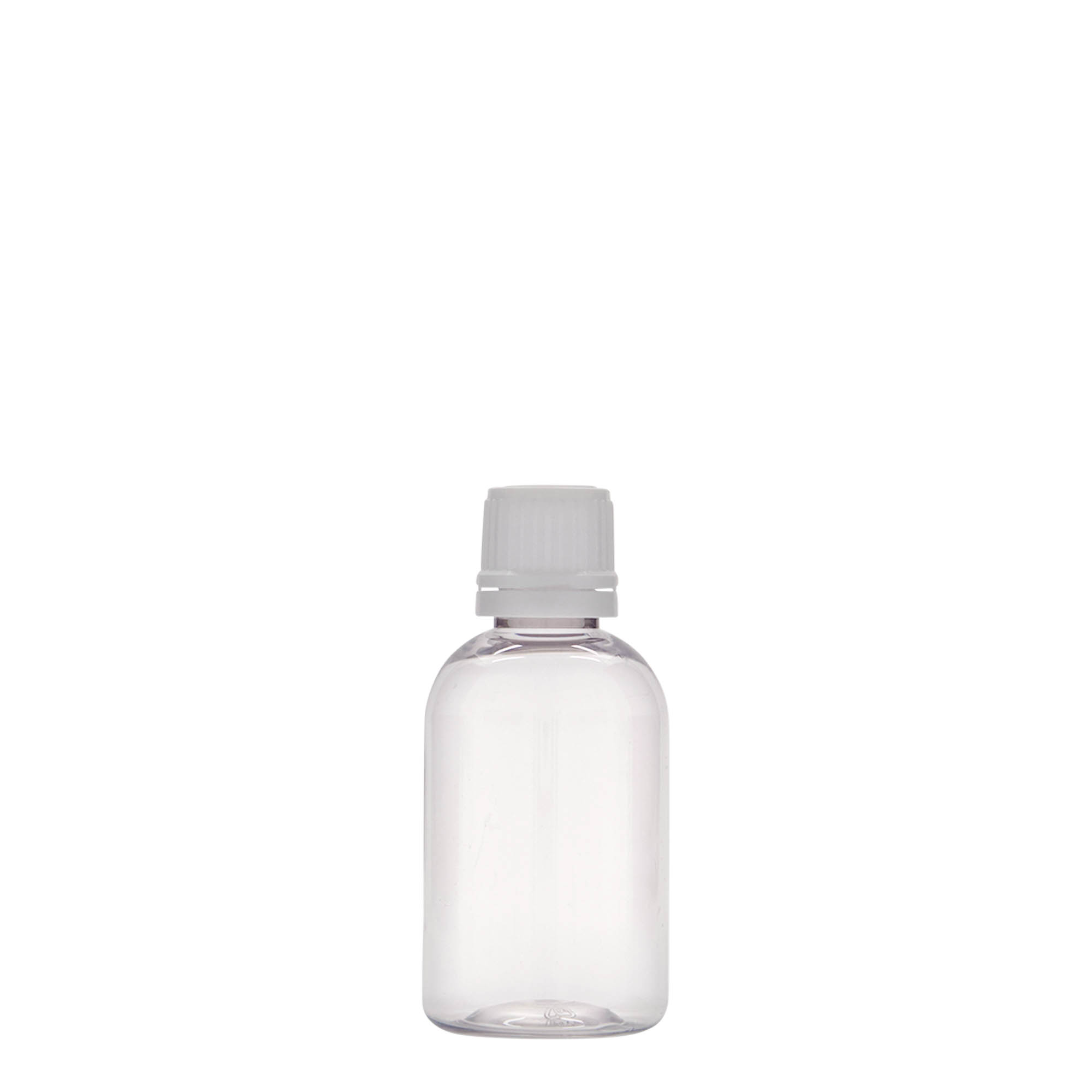 50 ml PET medical bottle 'Easy Living', plastic, opening: DIN 18