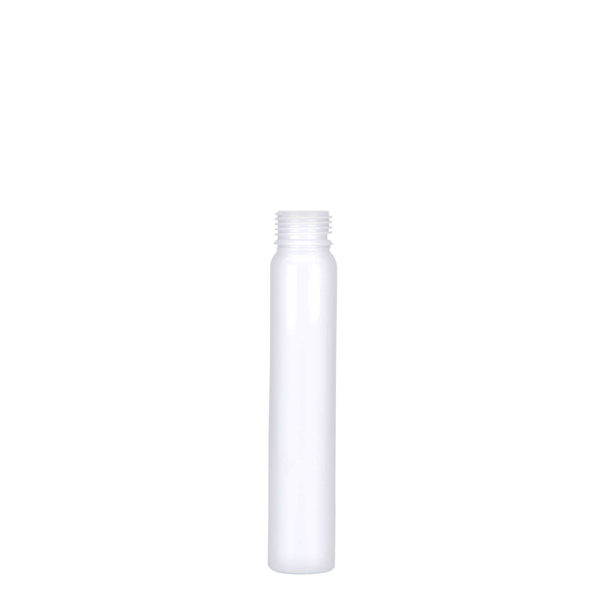 25 ml PET tubes, plastic, white, opening: screw cap