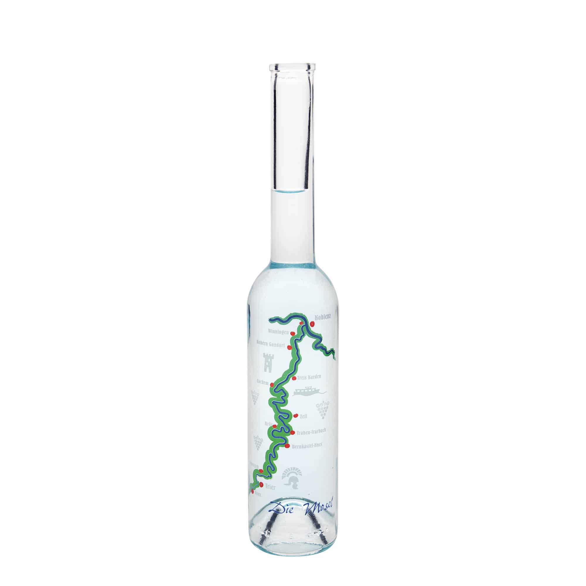 350 ml glass bottle ‘Opera’, design: Mosel, opening: cork