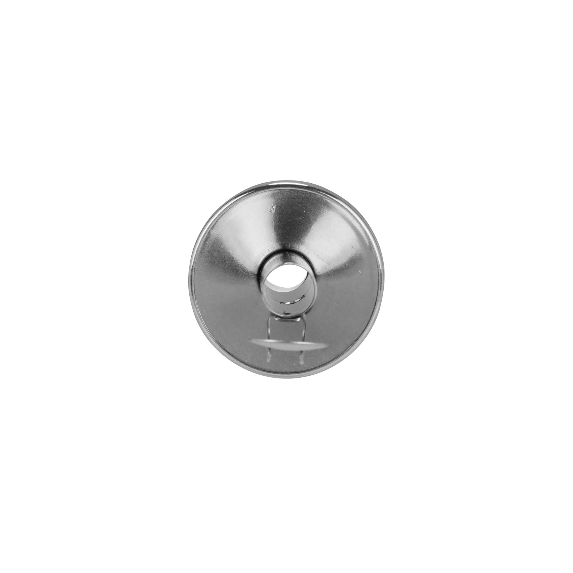 Spout for vinegar, stainless steel, silver