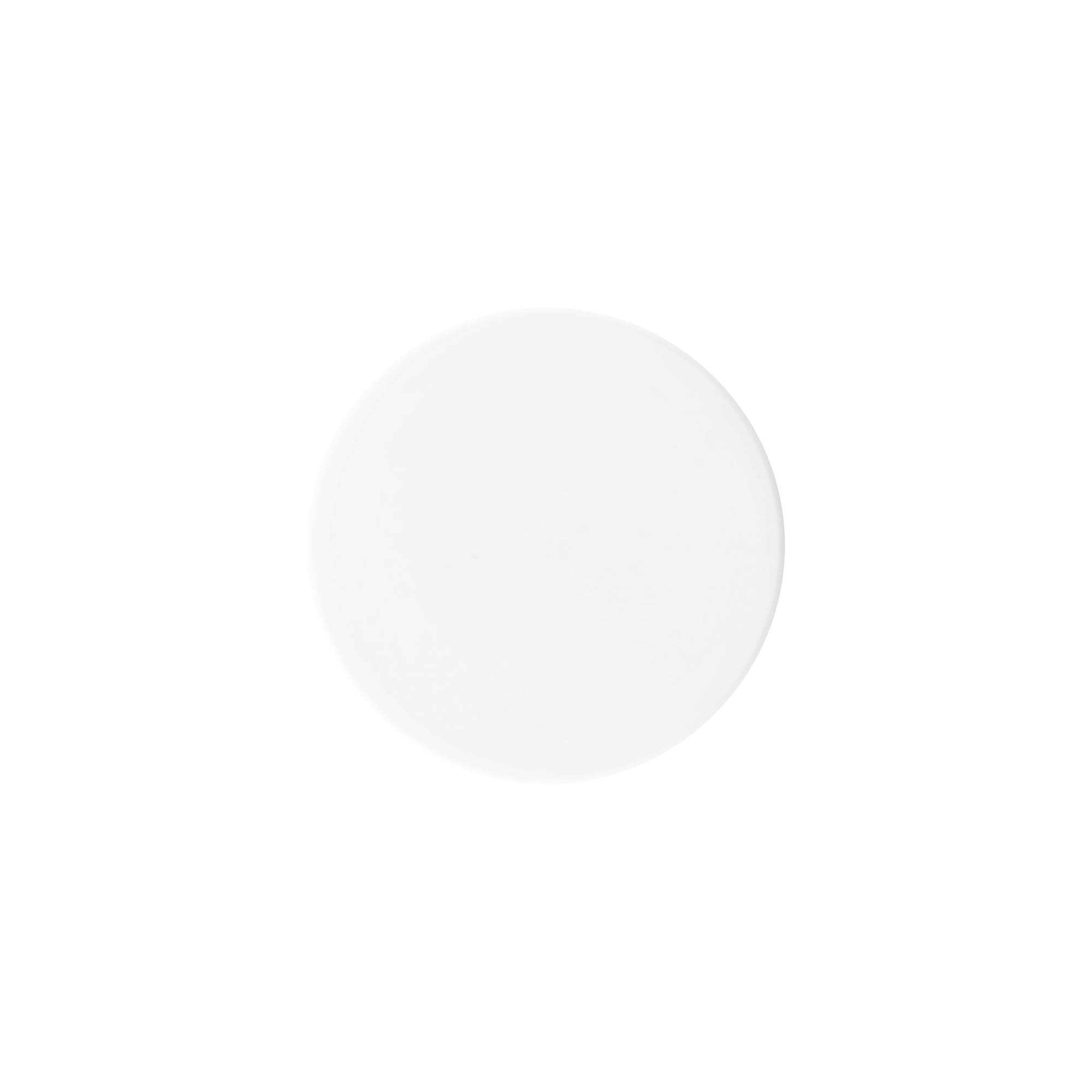 Screw cap for 100 ml 'Antonella', PP plastic, white Screw cap for 100 ml 'Antonella', PP plastic, white