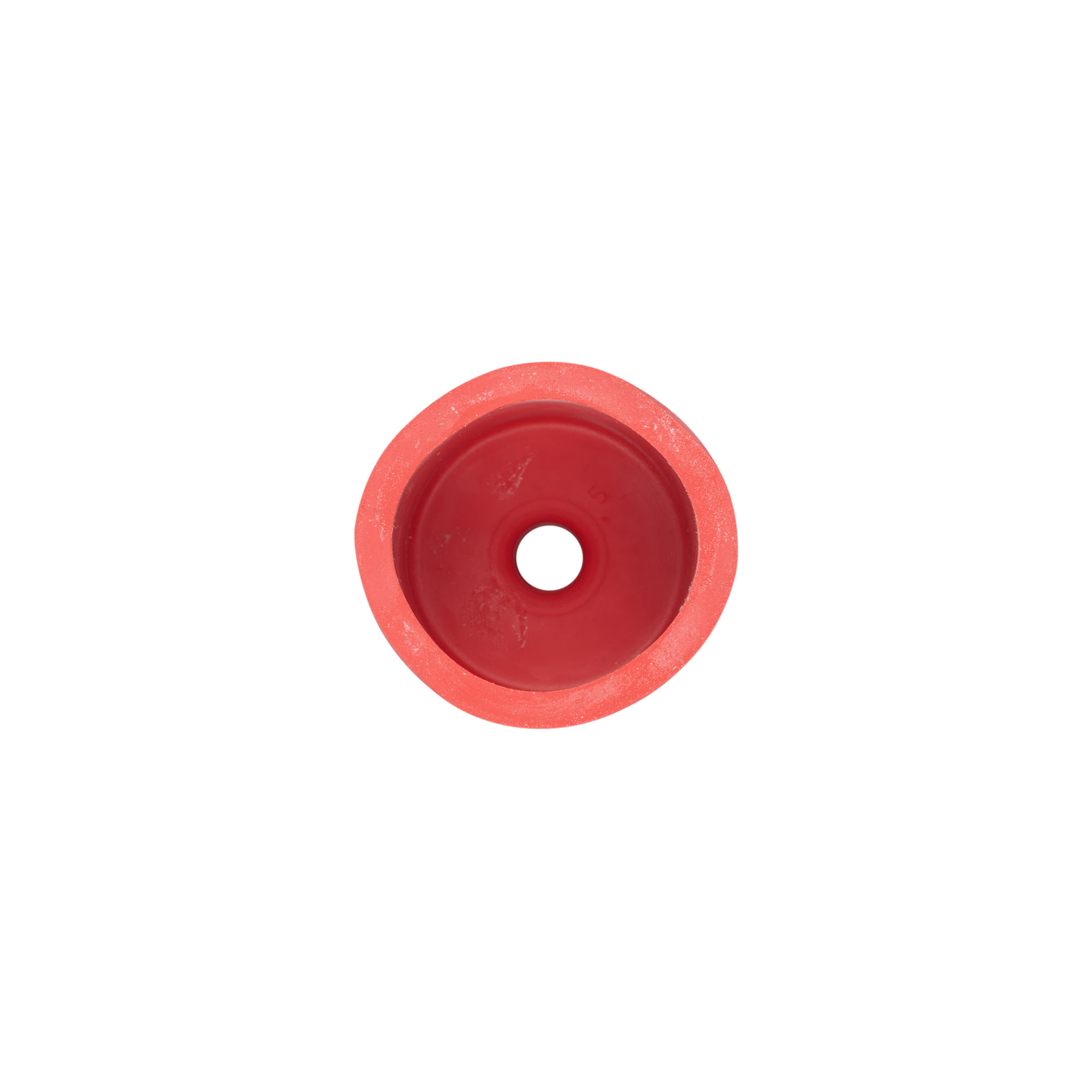 Fermentation cap type 3, rubber, red