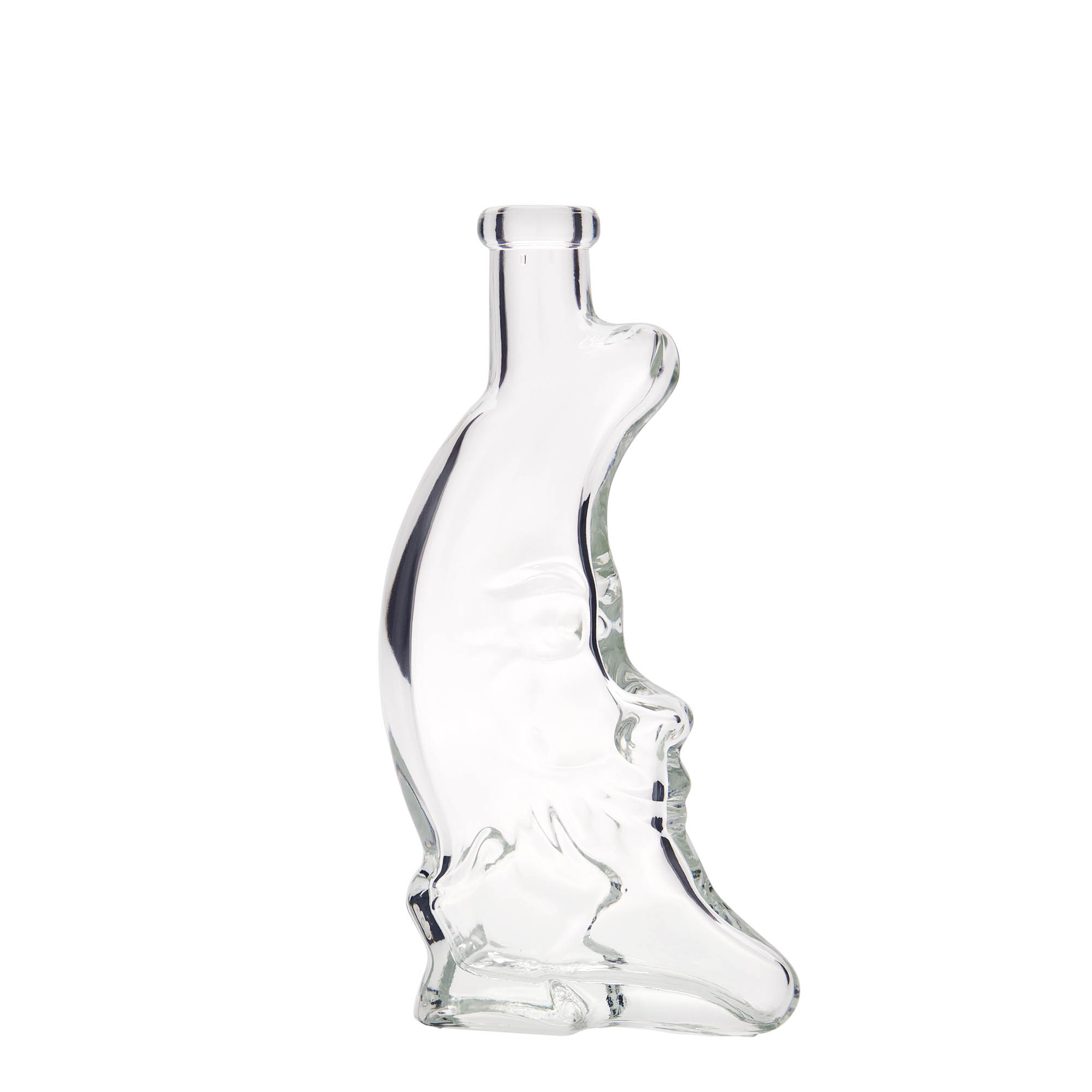 200 ml glass bottle 'Moon', opening: cork