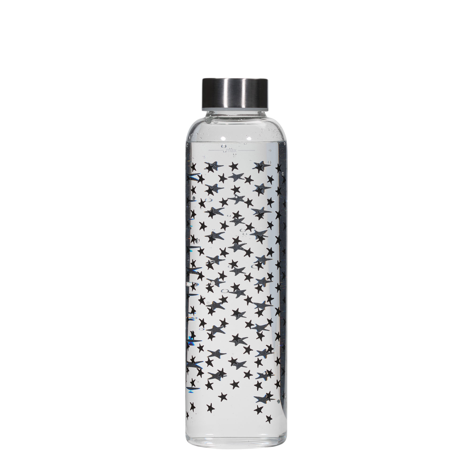 500 ml drinking bottle 'Perseus - Black Stars', opening: screw cap 500 ml drinking bottle 'Perseus - Black Stars', opening: screw cap