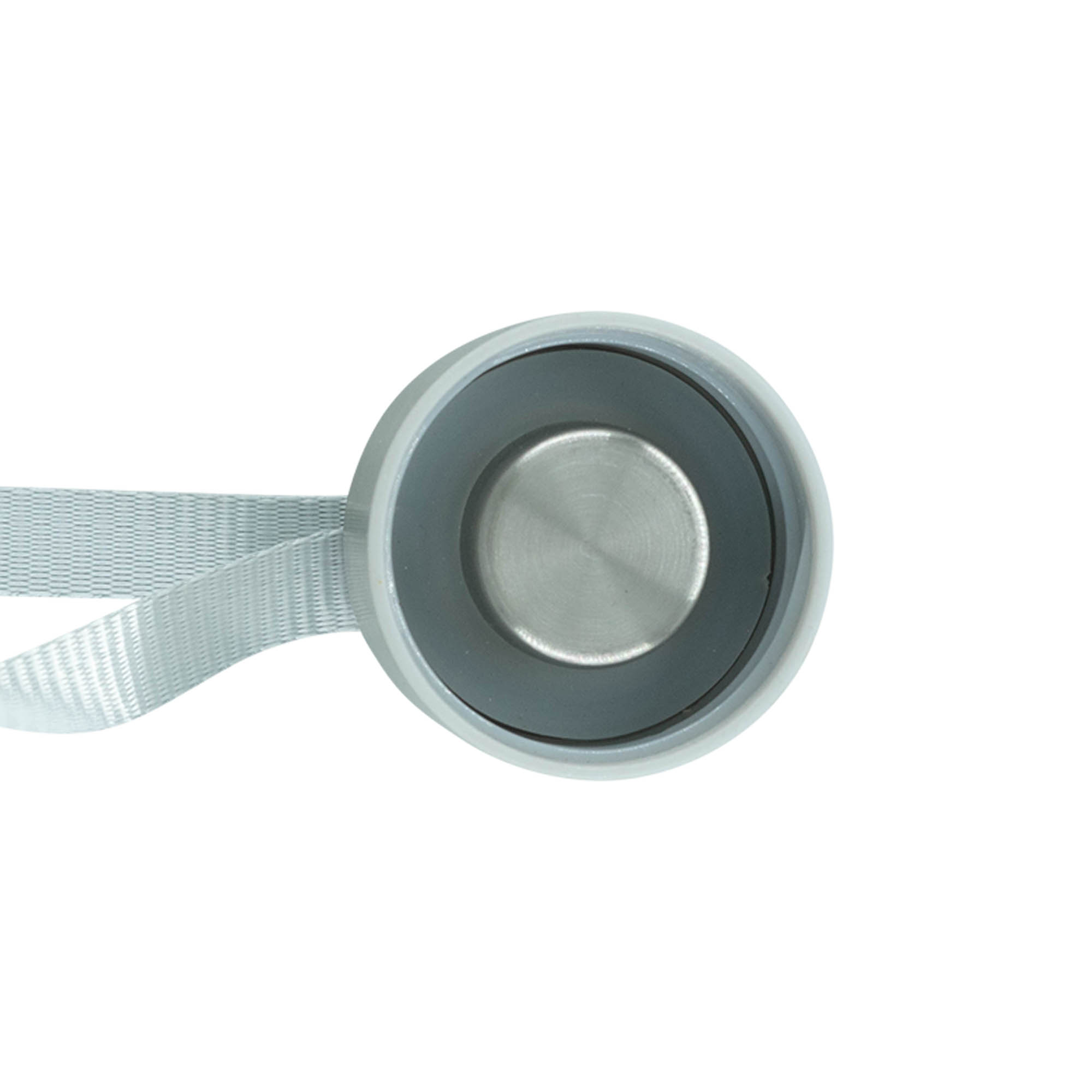 Screw cap 'Perseus' with band, metal, silver Screw cap 'Perseus' with band, metal, silver