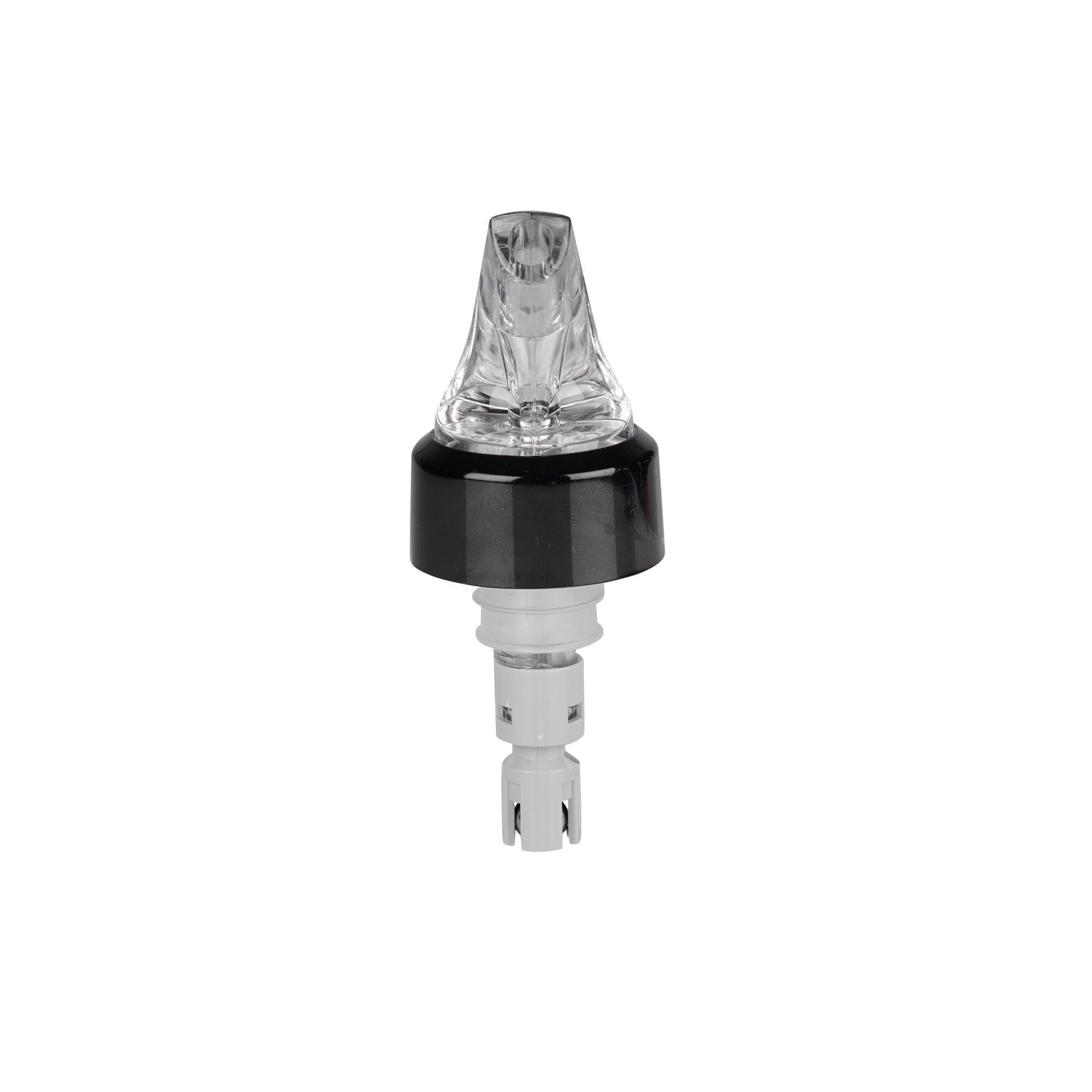 Dosing spout 'Auto Pour' 1 cl, PE plastic, clear