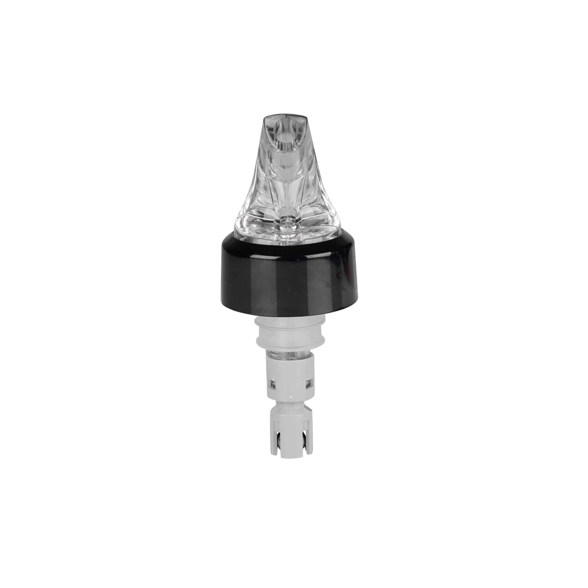 Measuring spout ‘Auto Pour’ 1 cl, PE plastic, clear
