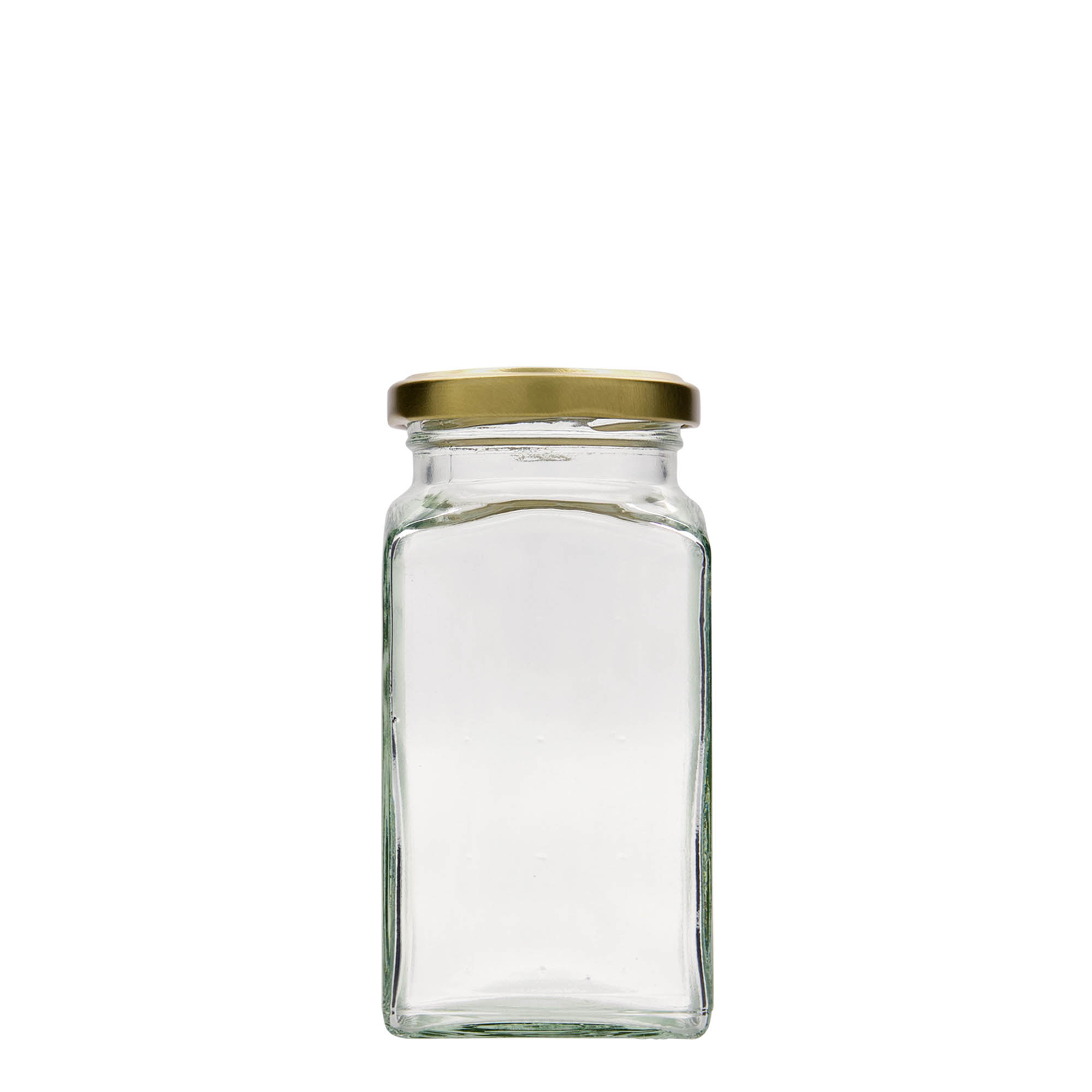 312 ml square glass, opening: twist-off (TO 58) 312 ml square glass, opening: twist-off (TO 58)