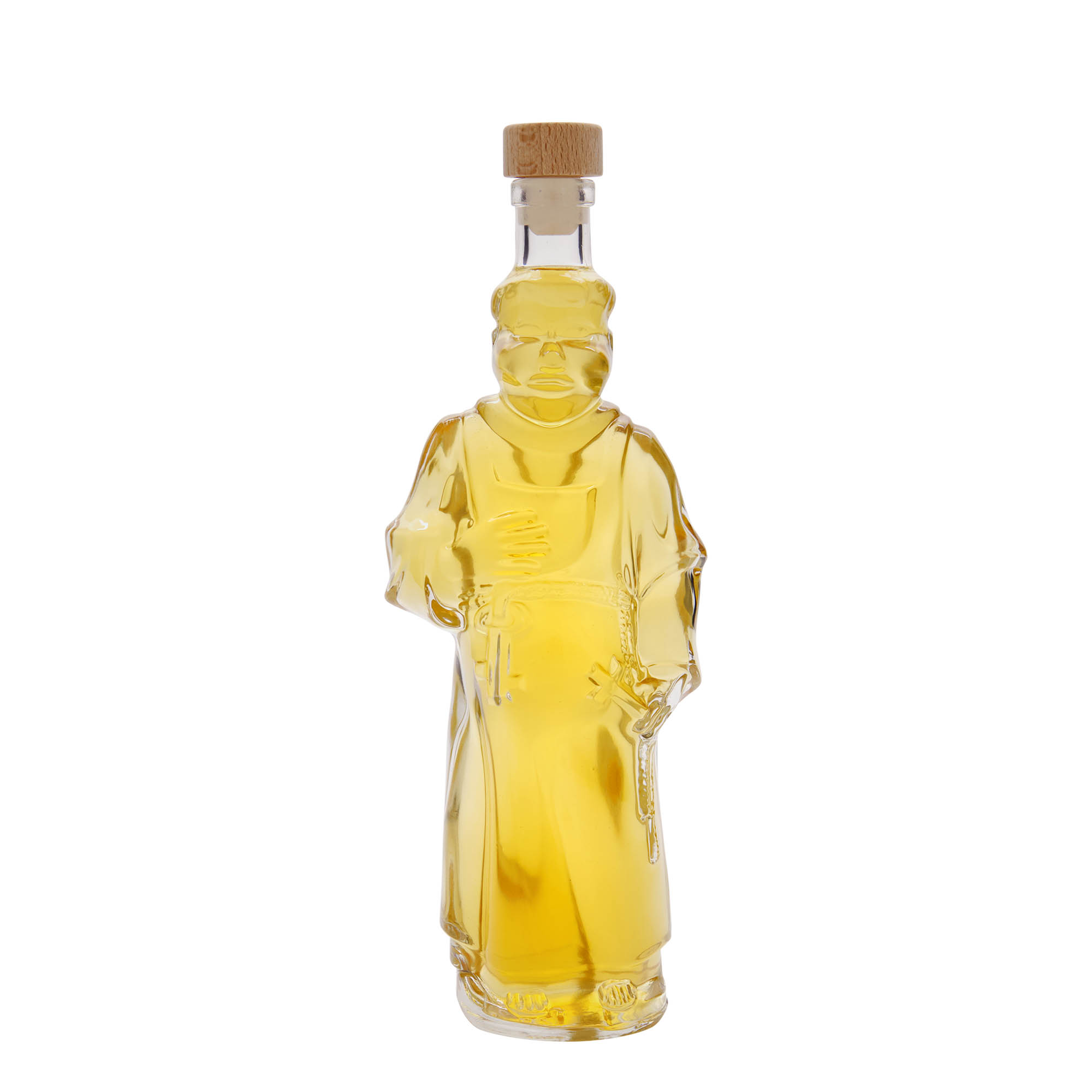 350 ml glass bottle 'Monk', opening: cork
