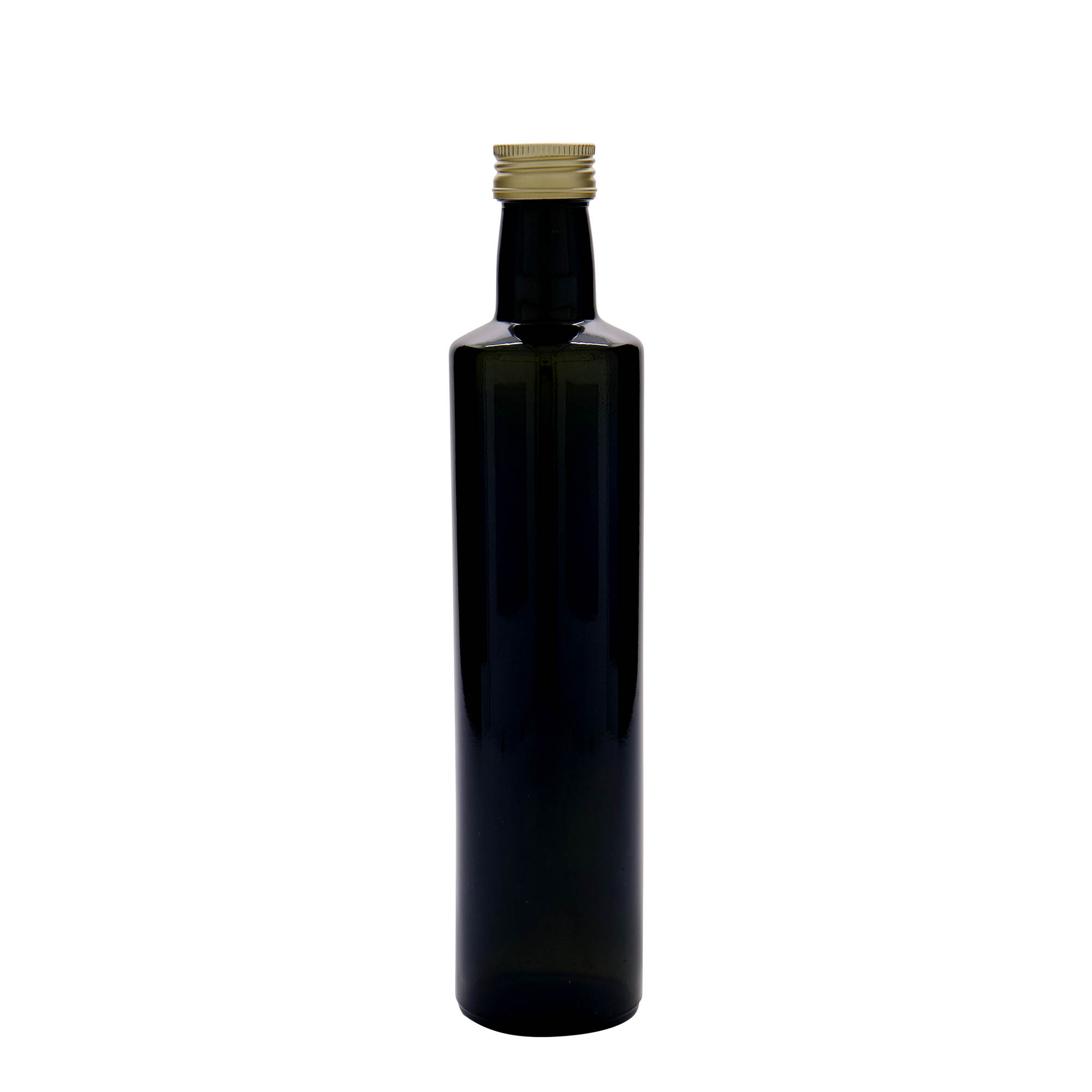 500 ml glass bottle 'Dorica', antique green, opening: PP 31.5 500 ml glass bottle 'Dorica', antique green, opening: PP 31.5