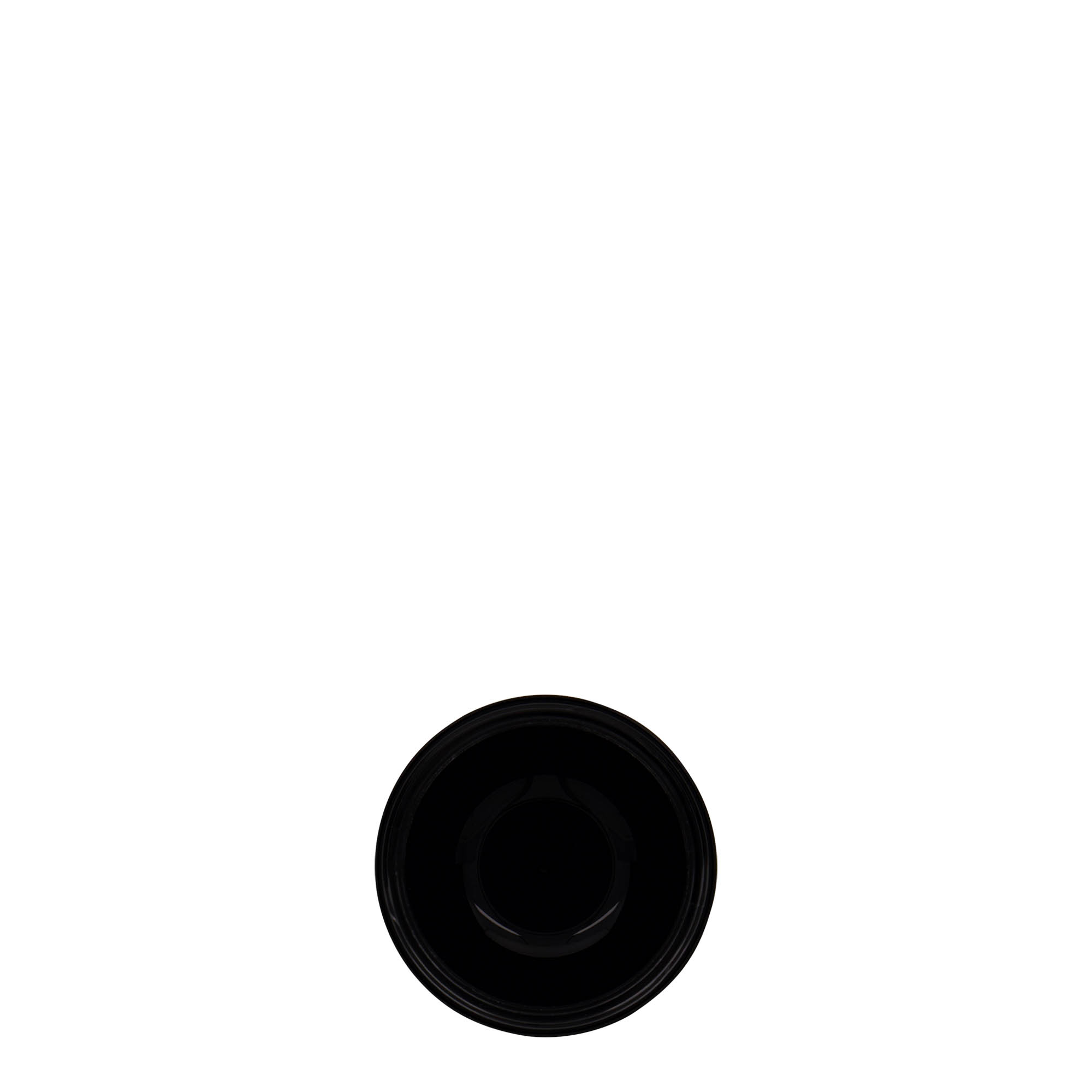 50 ml plastic jar 'Antonella', PP, black, opening: screw cap