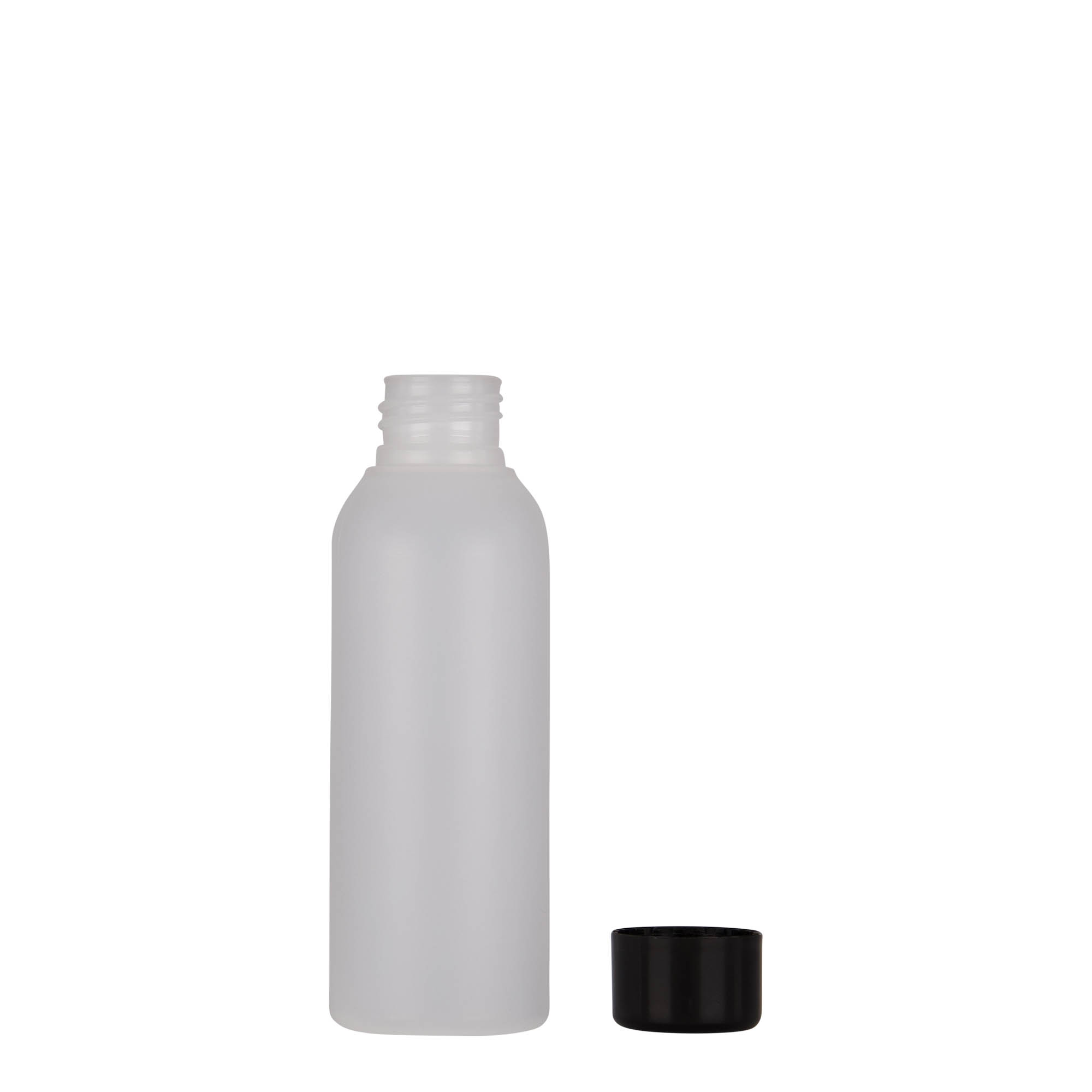 100 ml plastic bottle 'Tuffy', HDPE, natural, opening: 24/410