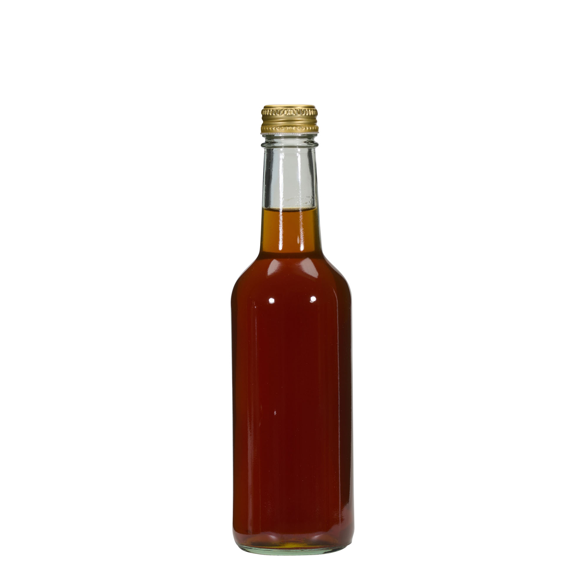 330 ml universal bottle, glass, closure: PP 28