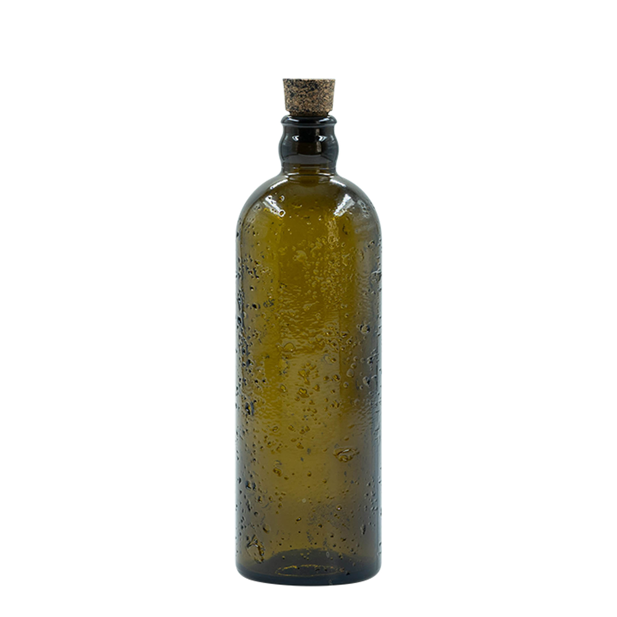 500 ml Wildly Crafted glass bottle 'Bobber Jr', brown, opening: cork
