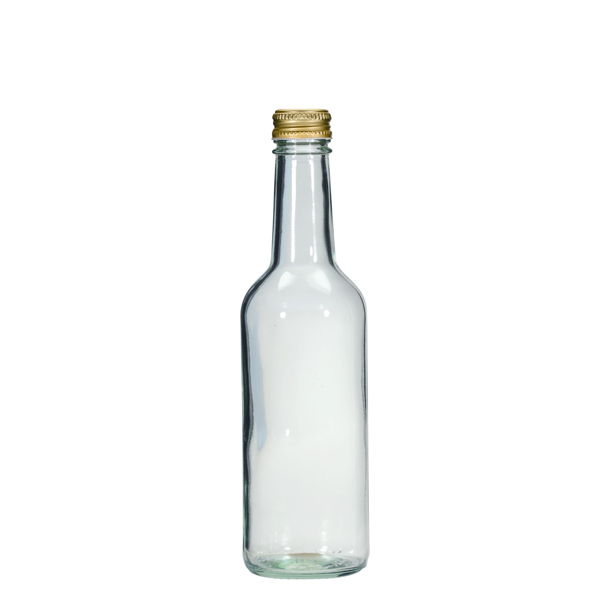 330 ml universal bottle, glass, opening: PP 28 330 ml universal bottle, glass, opening: PP 28