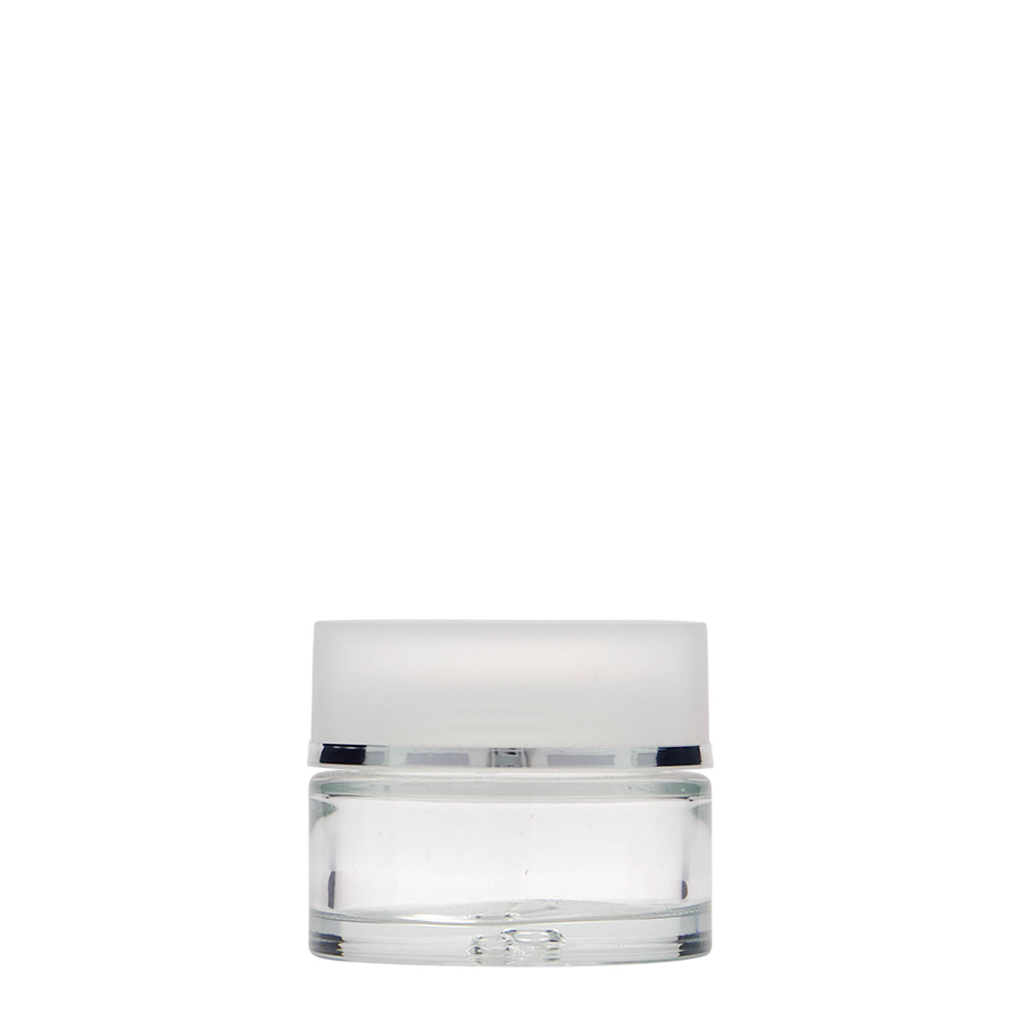 30 ml jar 'Clear Edition', glass, opening: screw cap