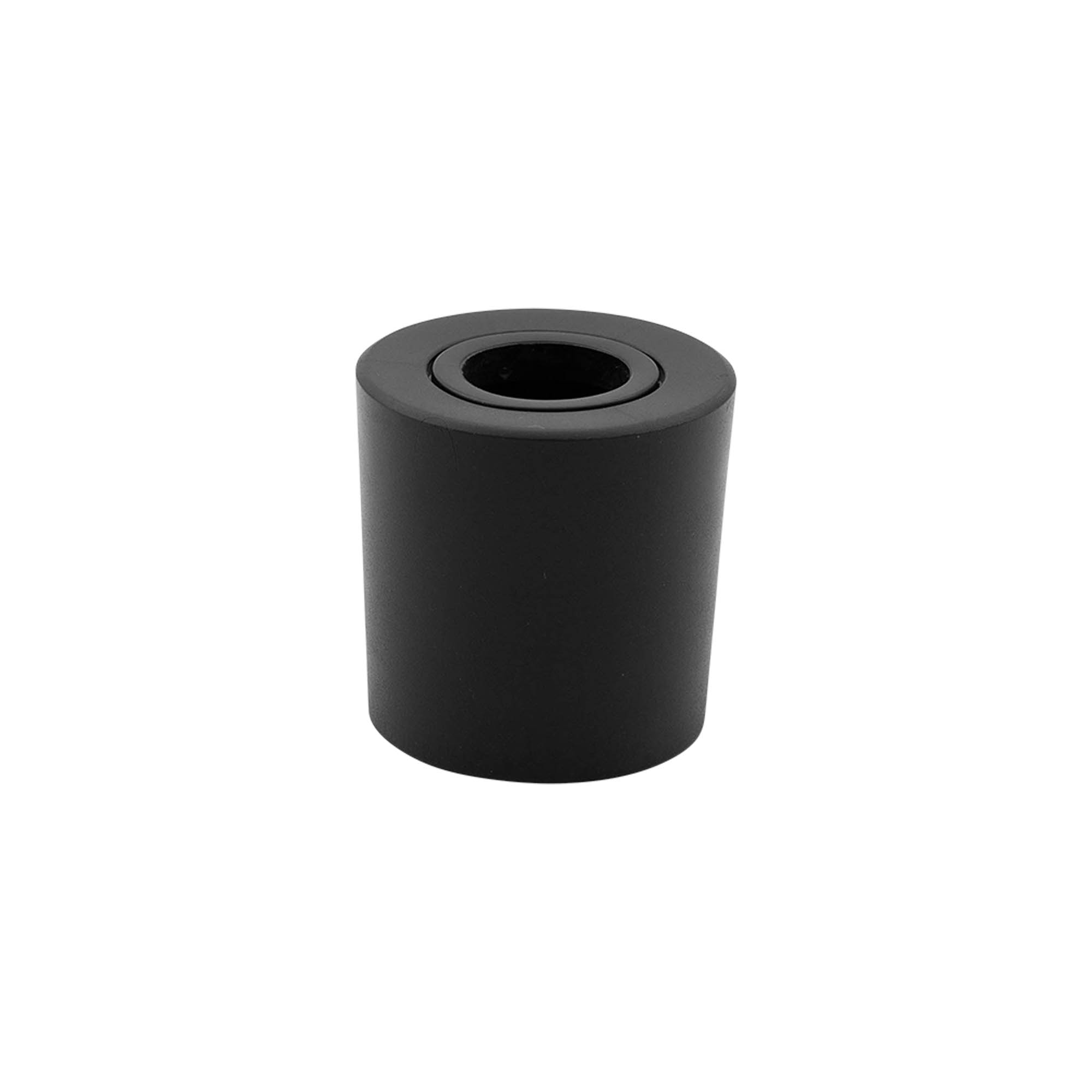 Lid for room fragrance set, plastic, black Lid for room fragrance set, plastic, black