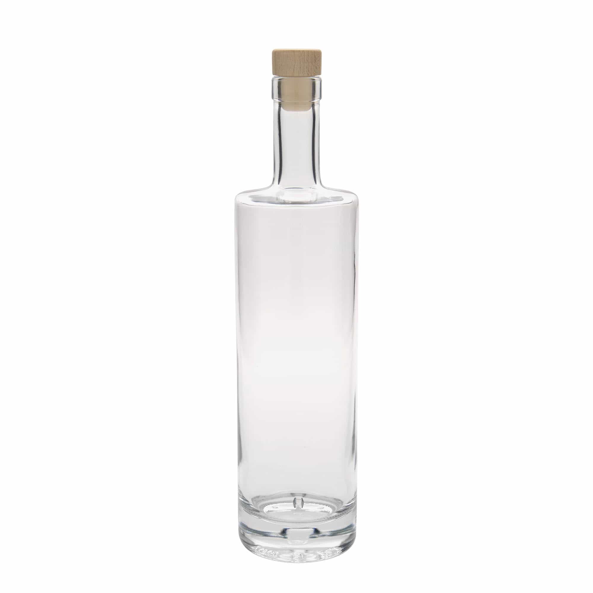 700 ml glass bottle ‘Titano’, opening: cork