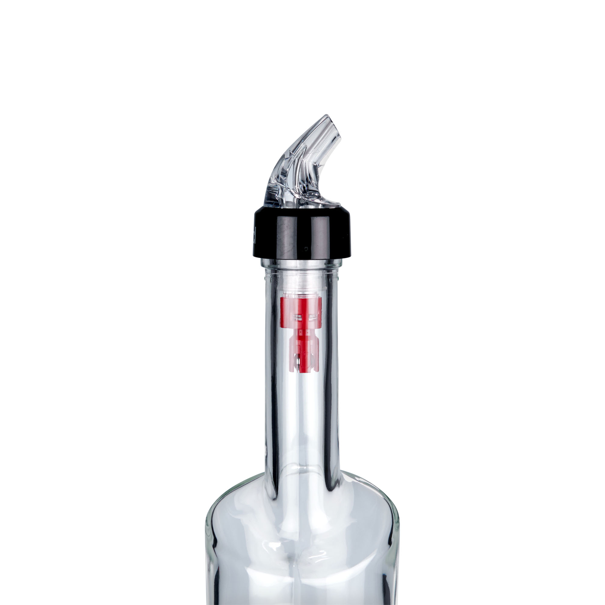 Dosing spout 'Auto Pour' 3 cl, PE plastic, clear